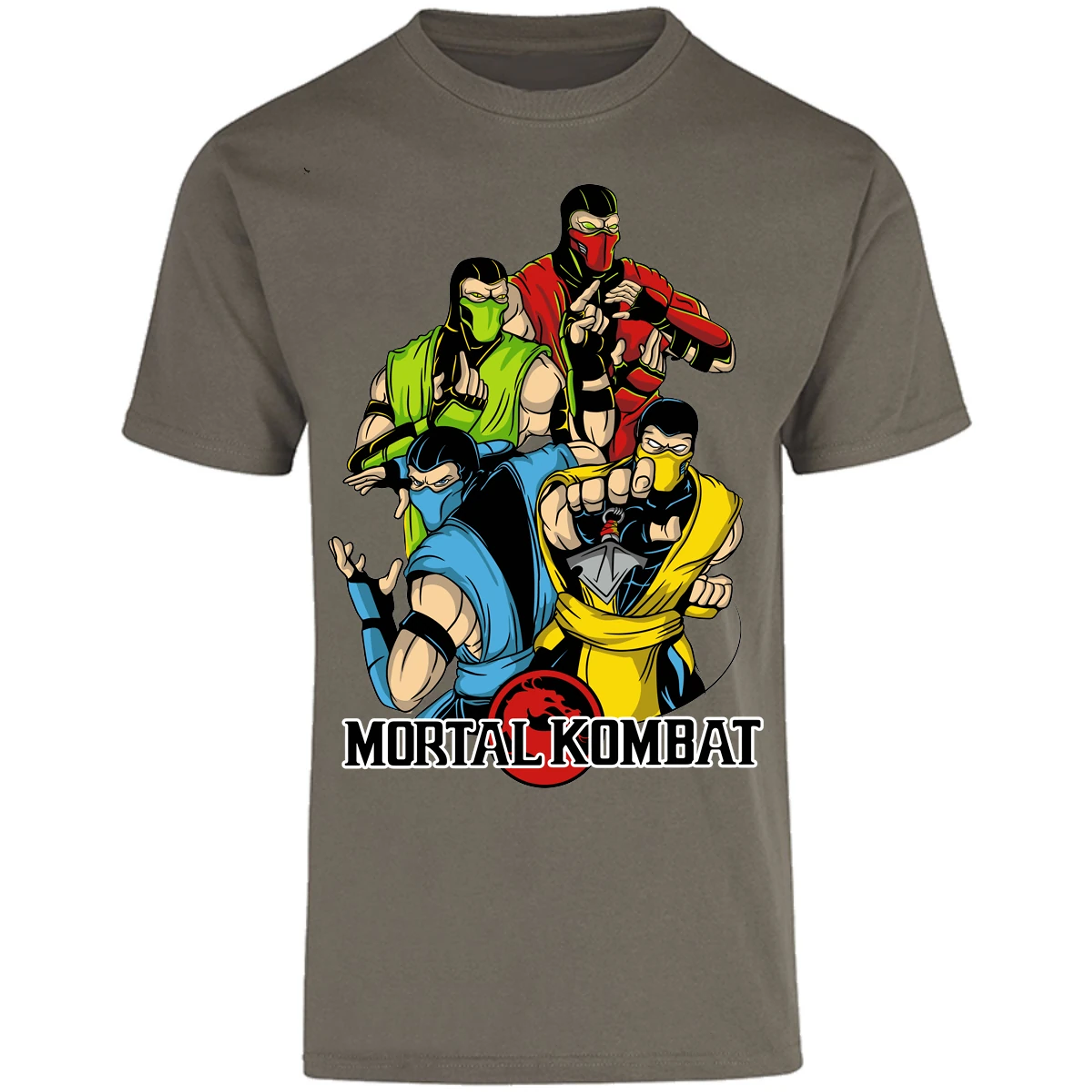 Playera Mortal Kombat Ninjas Mortal Kombat para Adulto 30