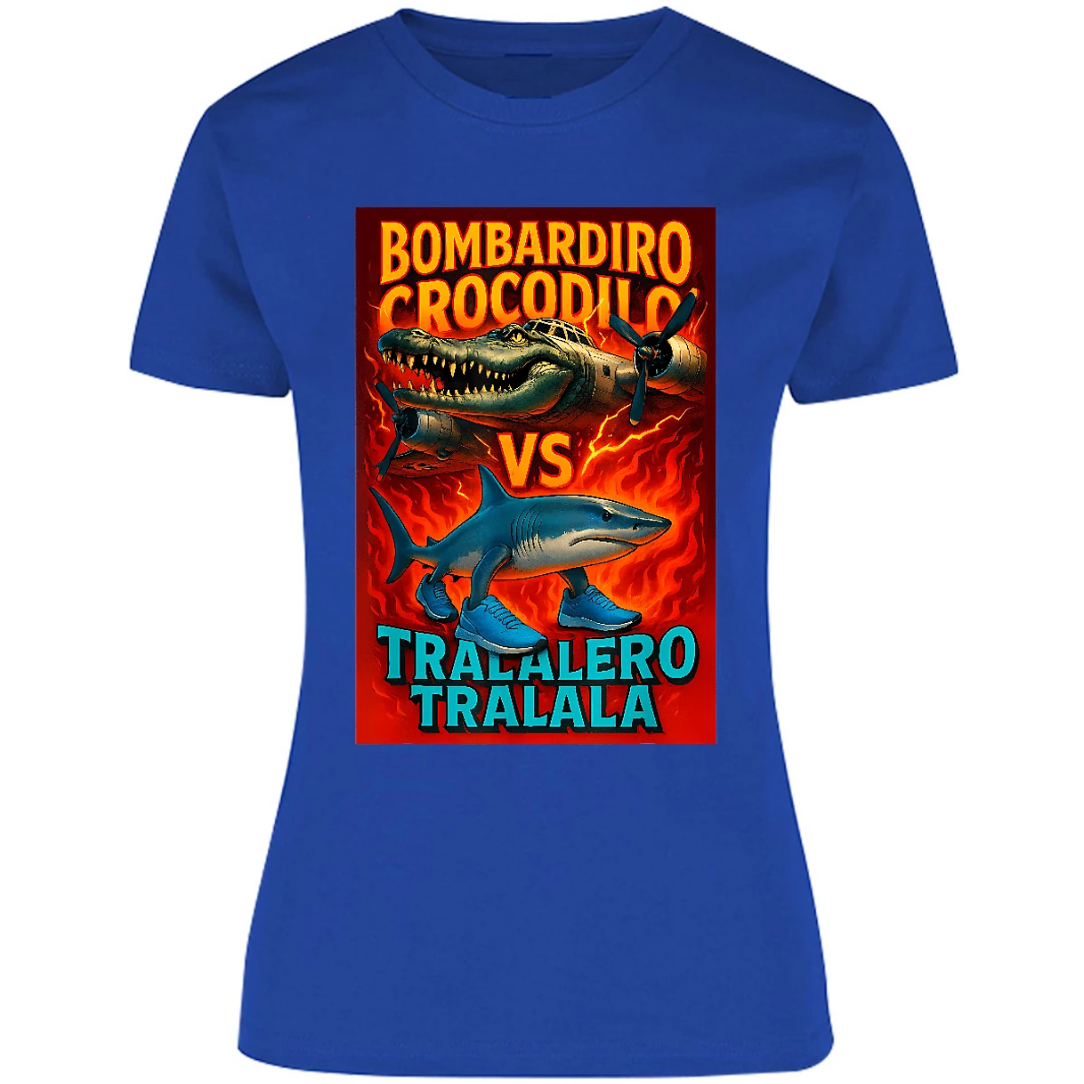 Blusa Memes Bombardiro Crocodilo Blusa para Mujer 9