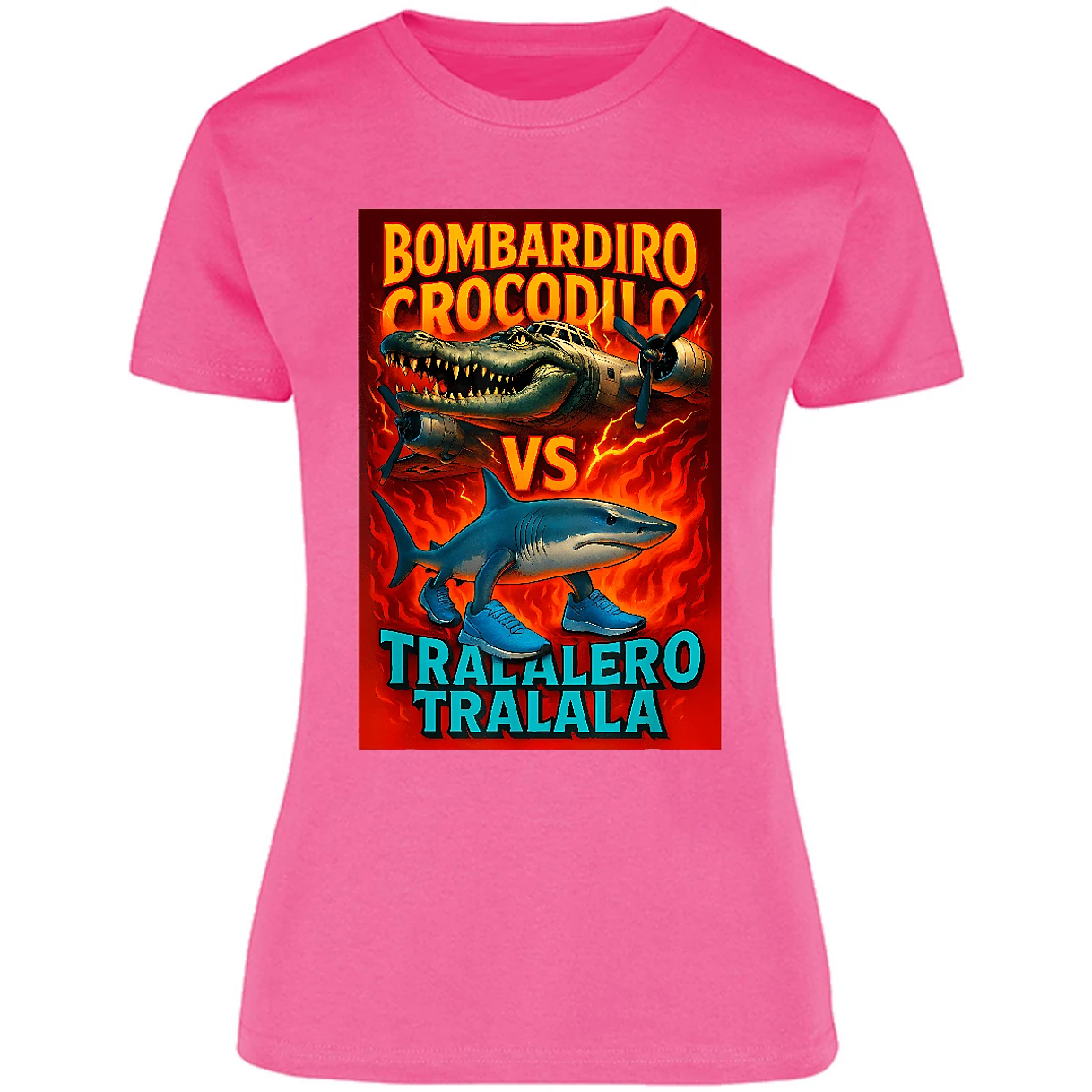 Blusa Memes Bombardiro Crocodilo Blusa para Mujer 14