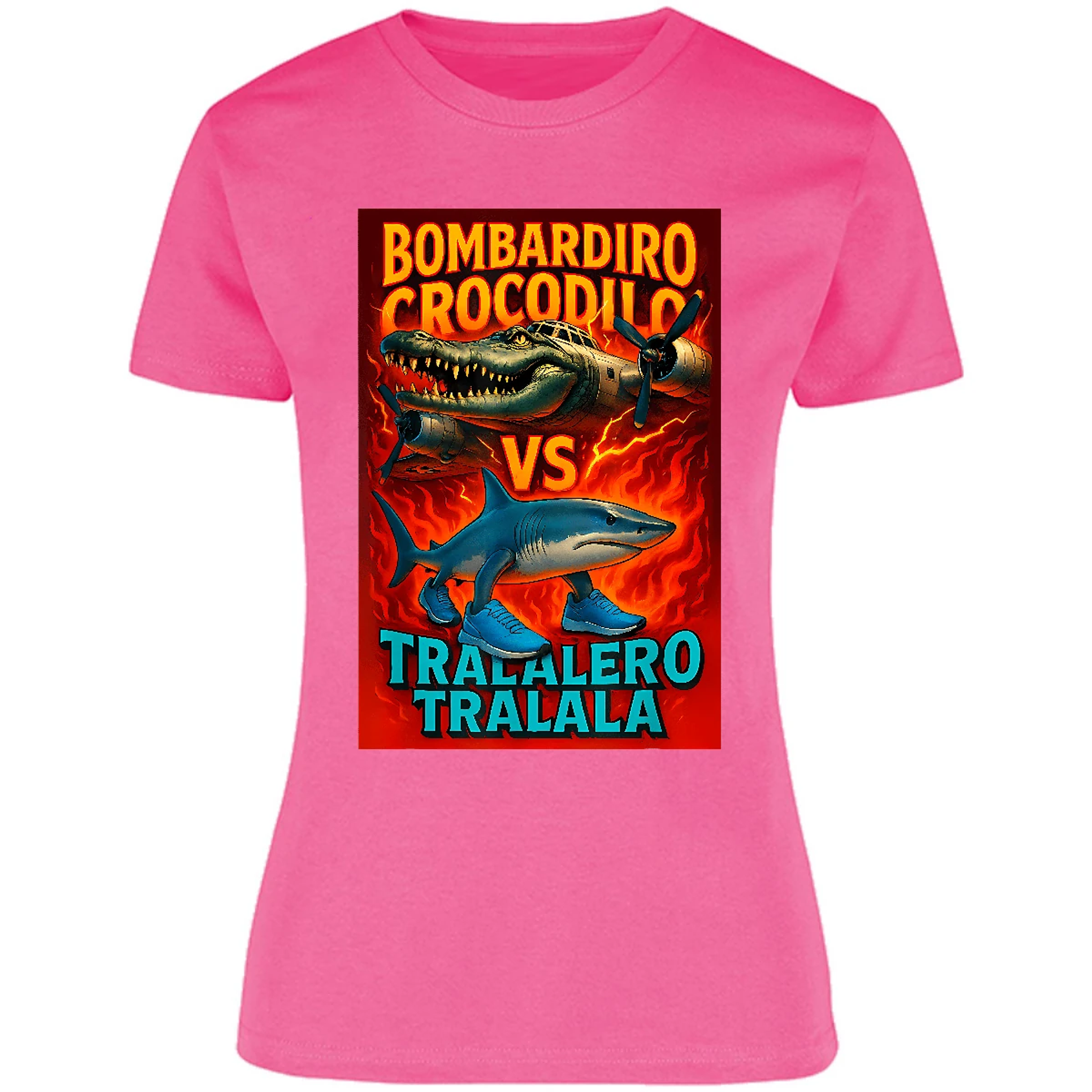 Blusa Memes Bombardiro Crocodilo Blusa para Mujer 14