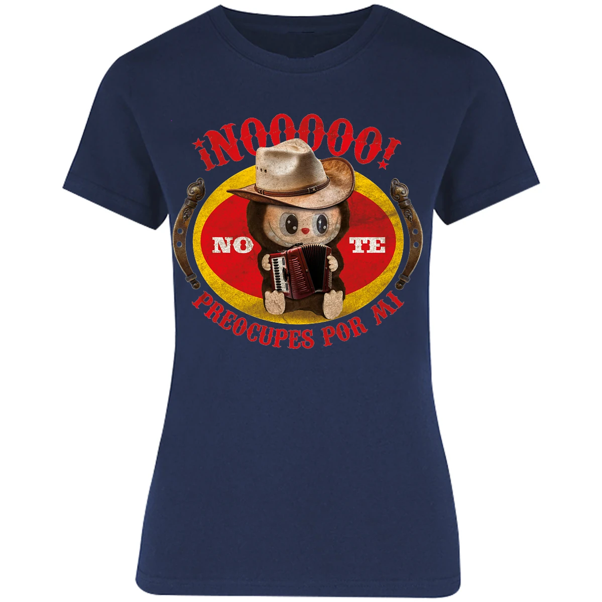 Blusa Labubu Labubus No Te Preocupes Blusa para Mujer 4