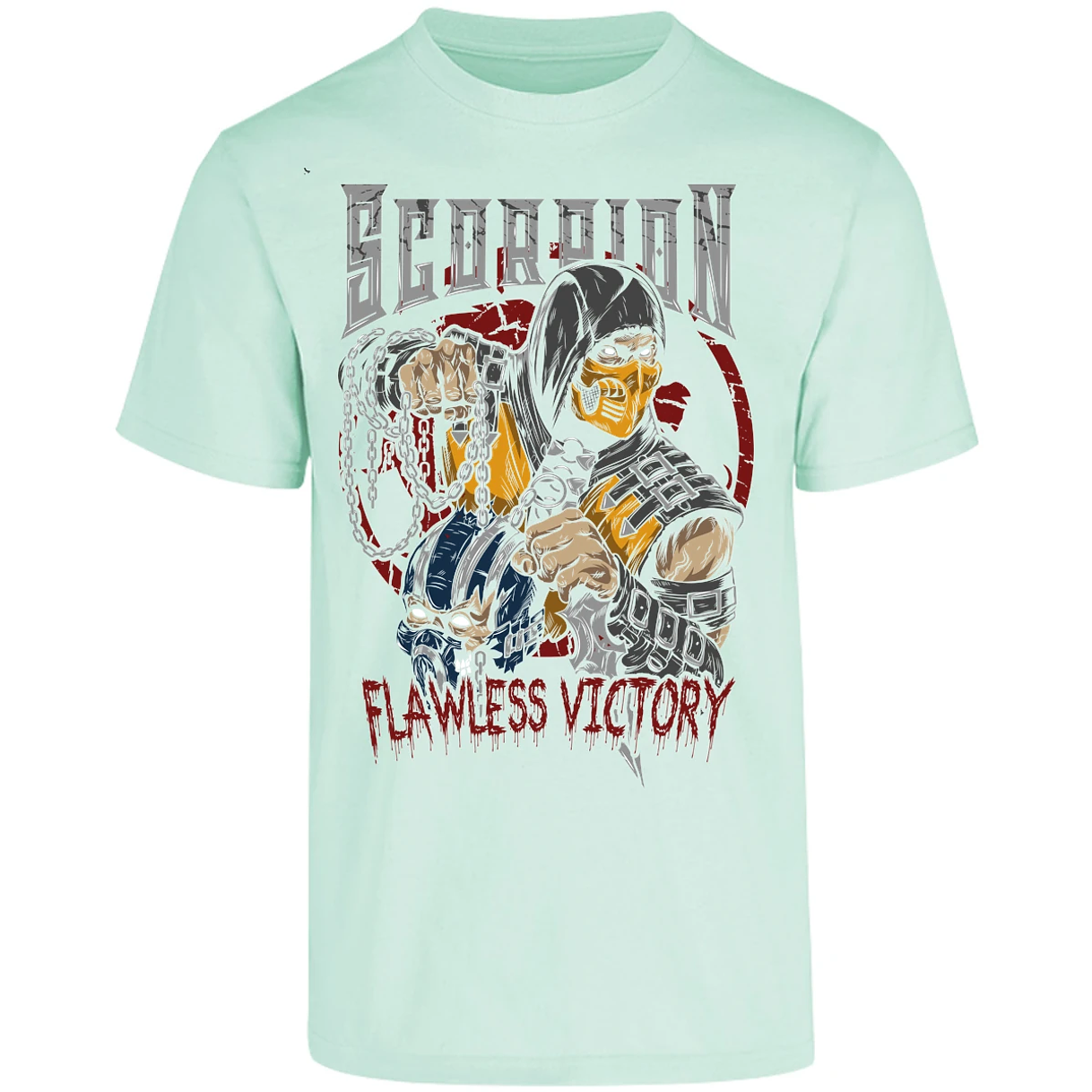 Playera Mortal Kombat Scorpion Mortal Kombat para Adulto 15