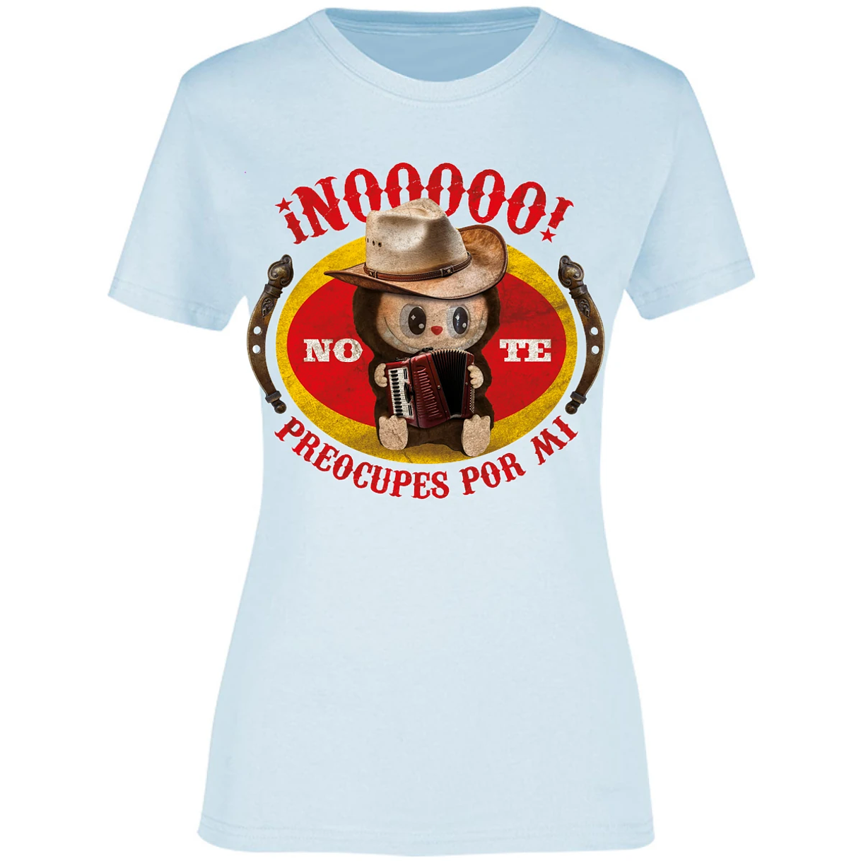 Blusa Labubu Labubus No Te Preocupes Blusa para Mujer 18