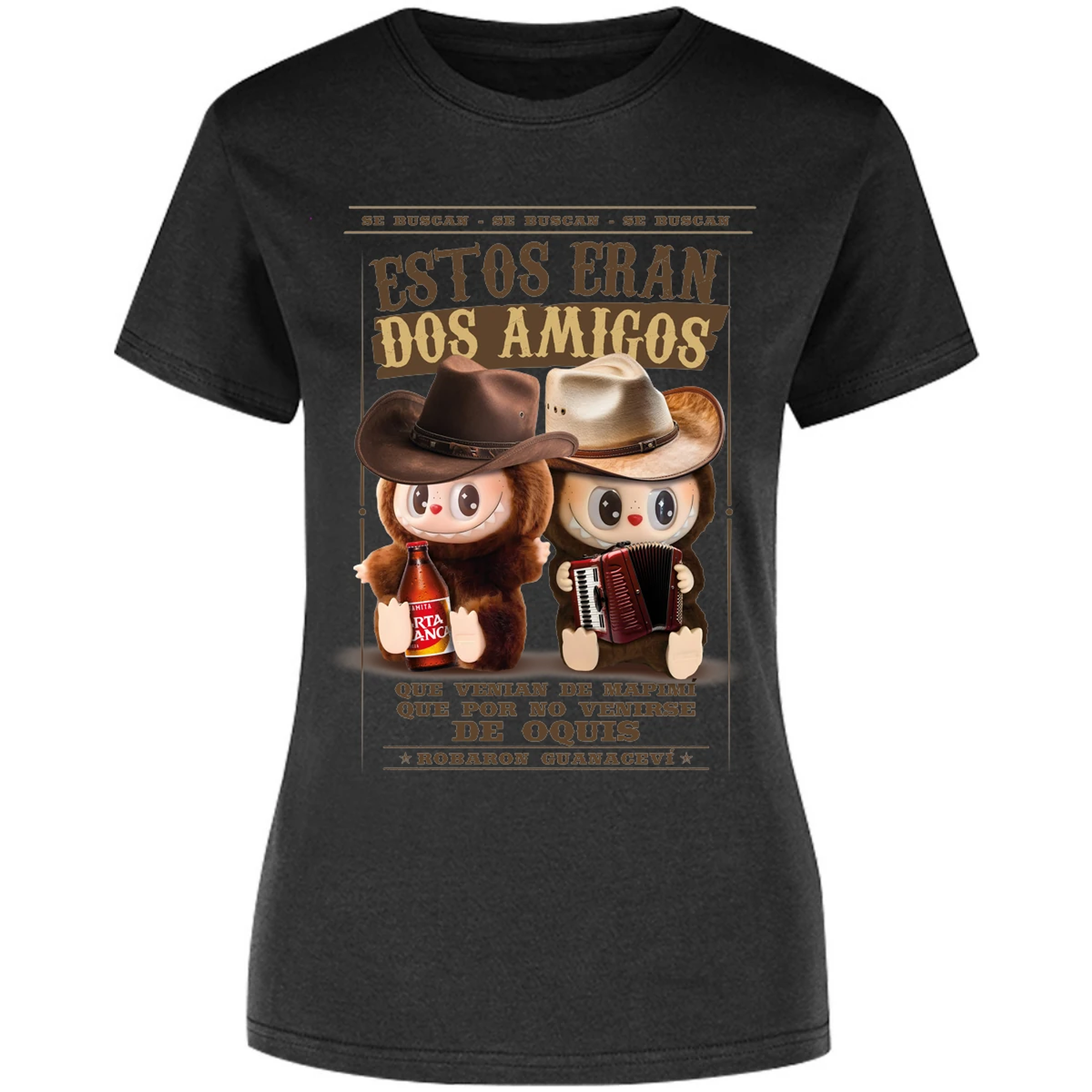 Blusa Labubu Labubus Norteos 2 Amigos Blusa para Mujer 10