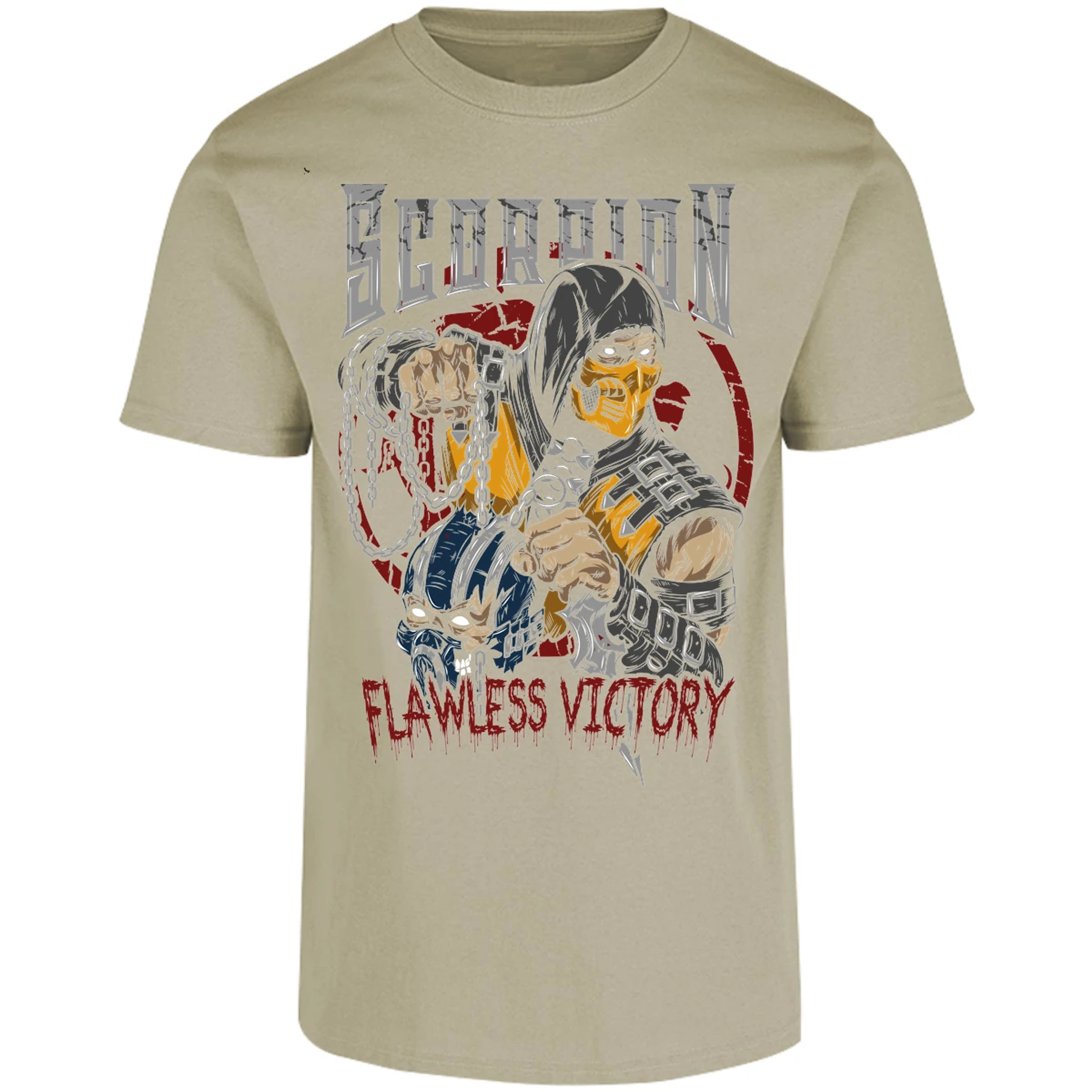 Playera Mortal Kombat Scorpion Mortal Kombat para Adulto 16