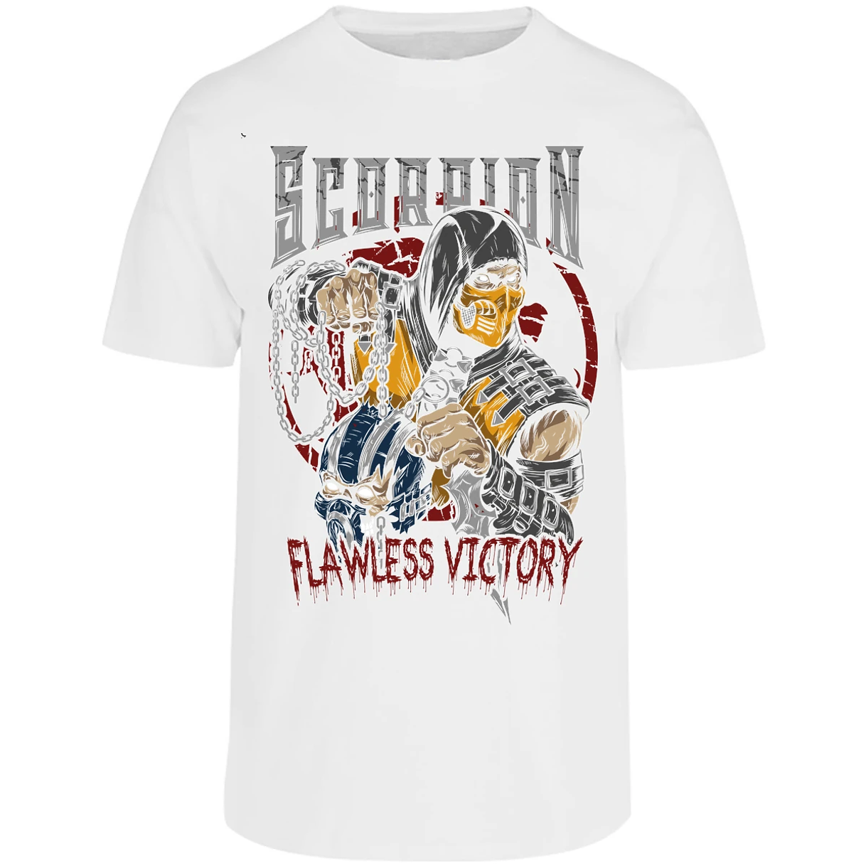 Playera Mortal Kombat Scorpion Mortal Kombat para Adulto 24