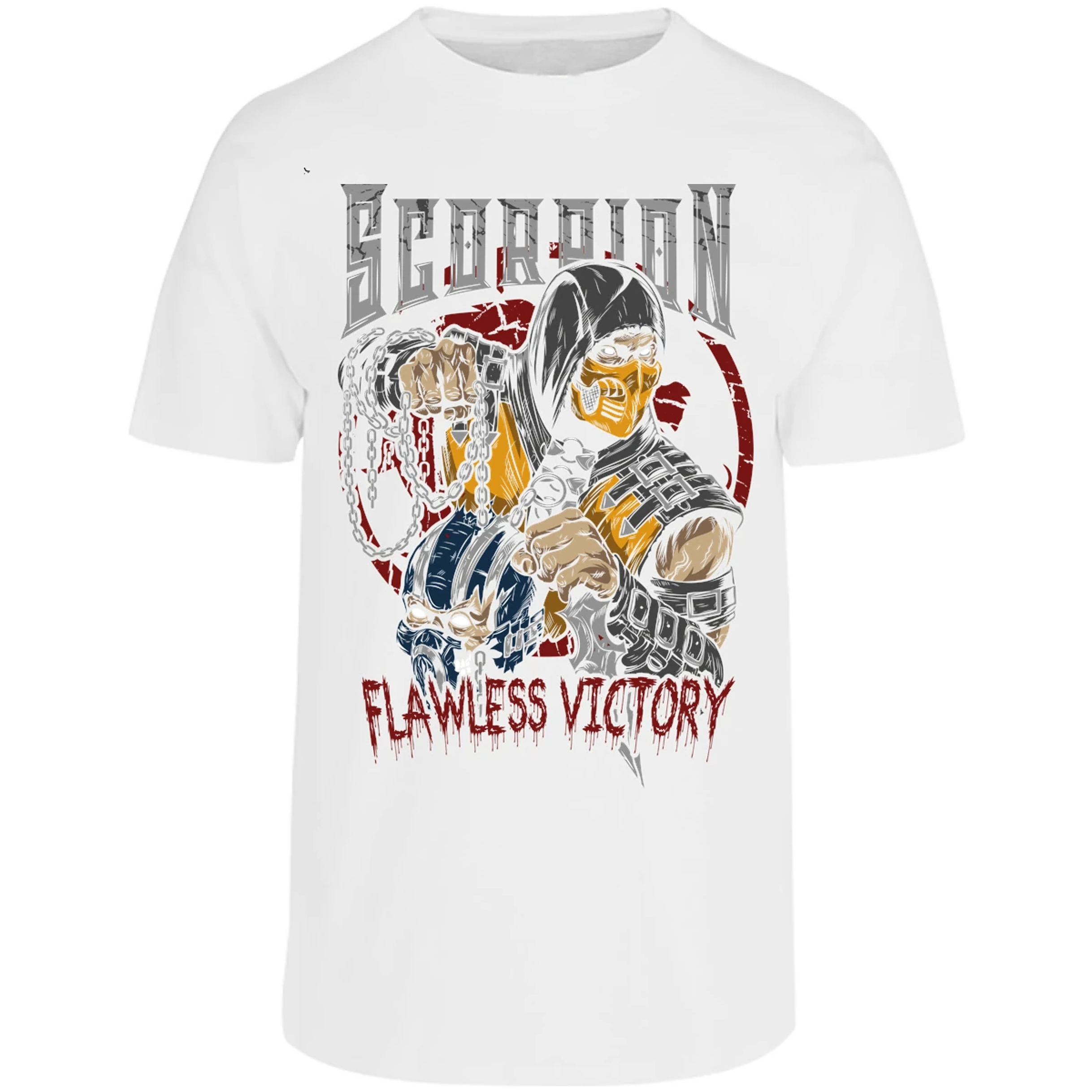 Playera Mortal Kombat Scorpion Mortal Kombat para Adulto 24