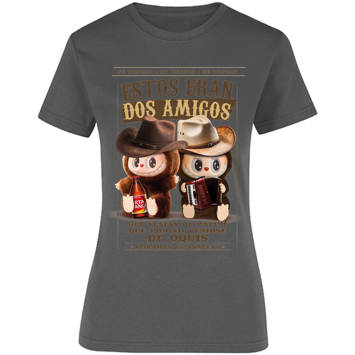 Blusa Labubu Labubus Norteos 2 Amigos Blusa para Mujer 17