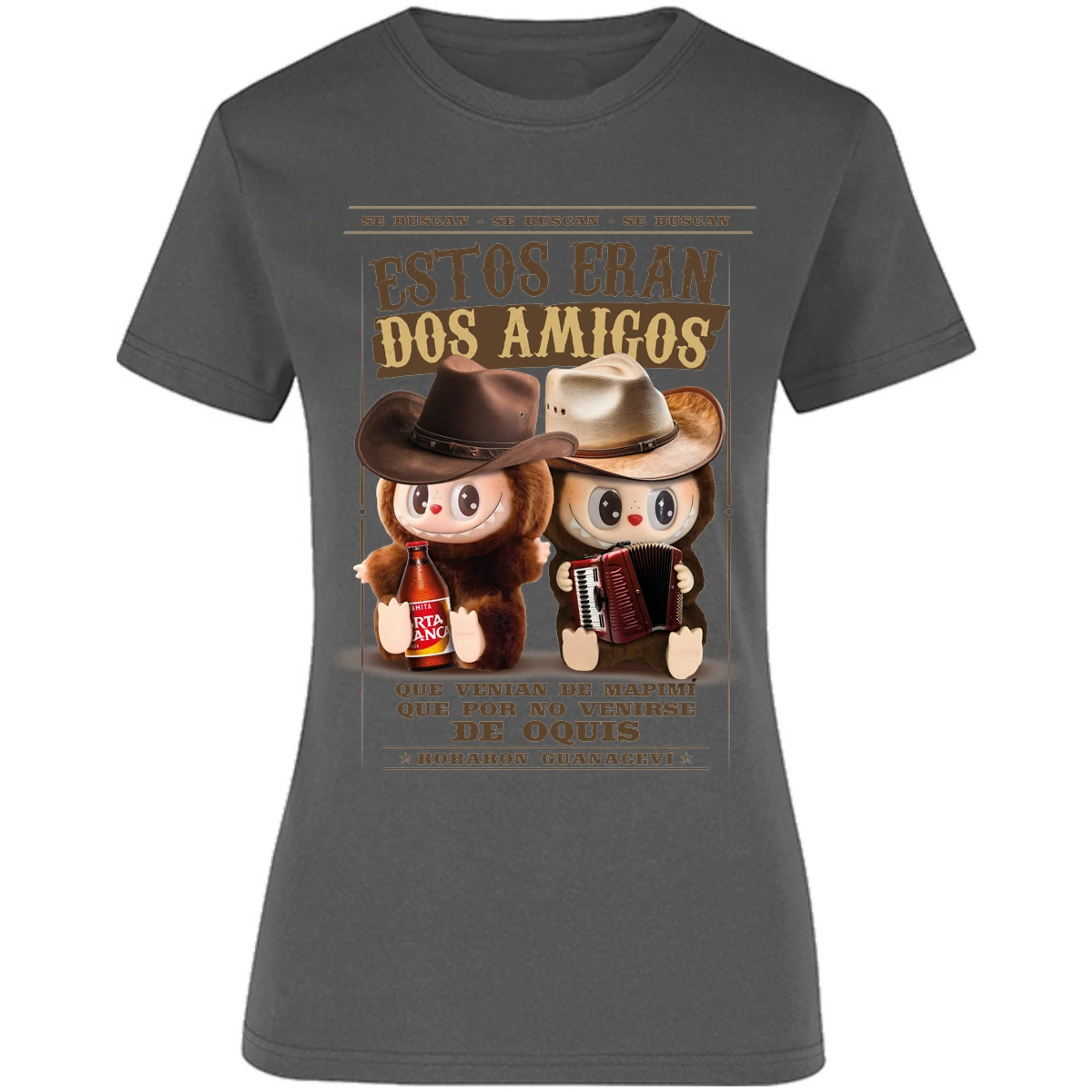 Blusa Labubu Labubus Norteos 2 Amigos Blusa para Mujer 17