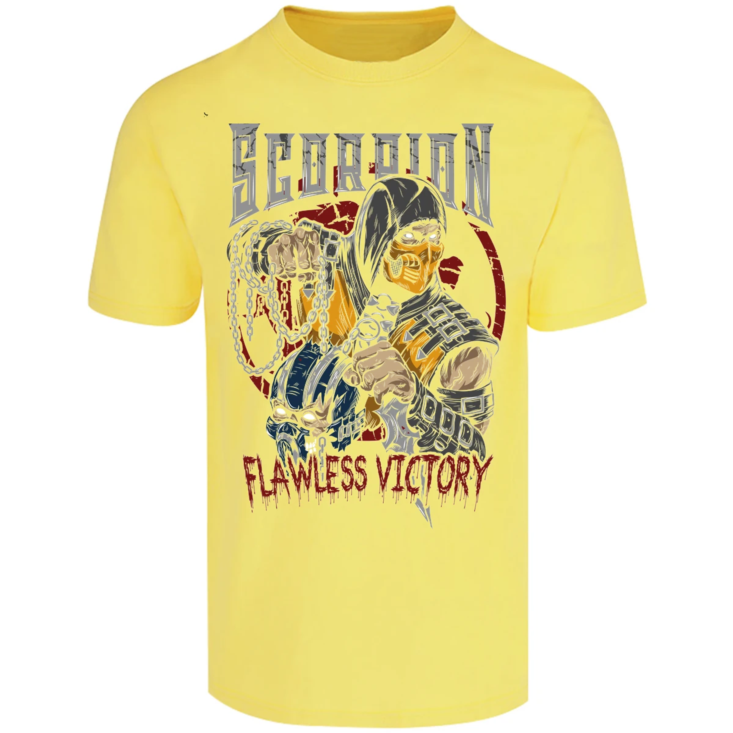 Playera Mortal Kombat Scorpion Mortal Kombat para Adulto 11