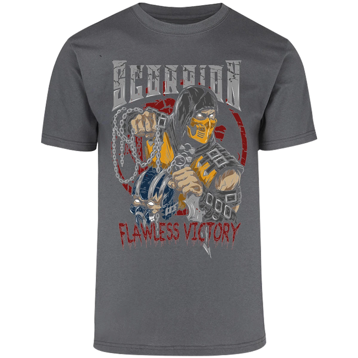 Playera Mortal Kombat Scorpion Mortal Kombat para Adulto 27