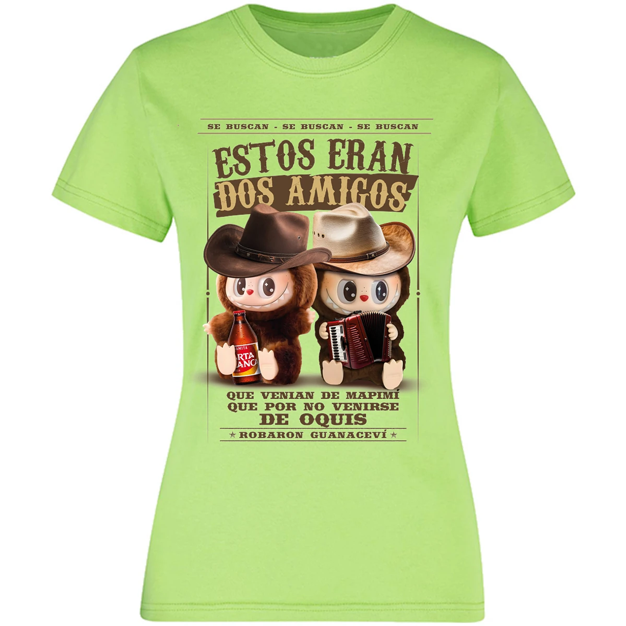 Blusa Labubu Labubus Norteos 2 Amigos Blusa para Mujer 6