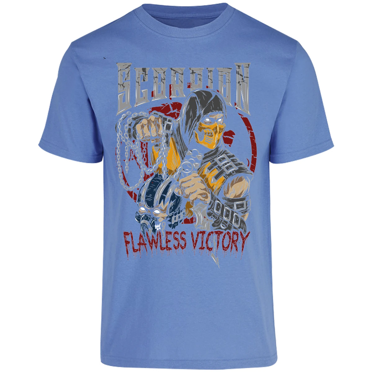 Playera Mortal Kombat Scorpion Mortal Kombat para Adulto 4