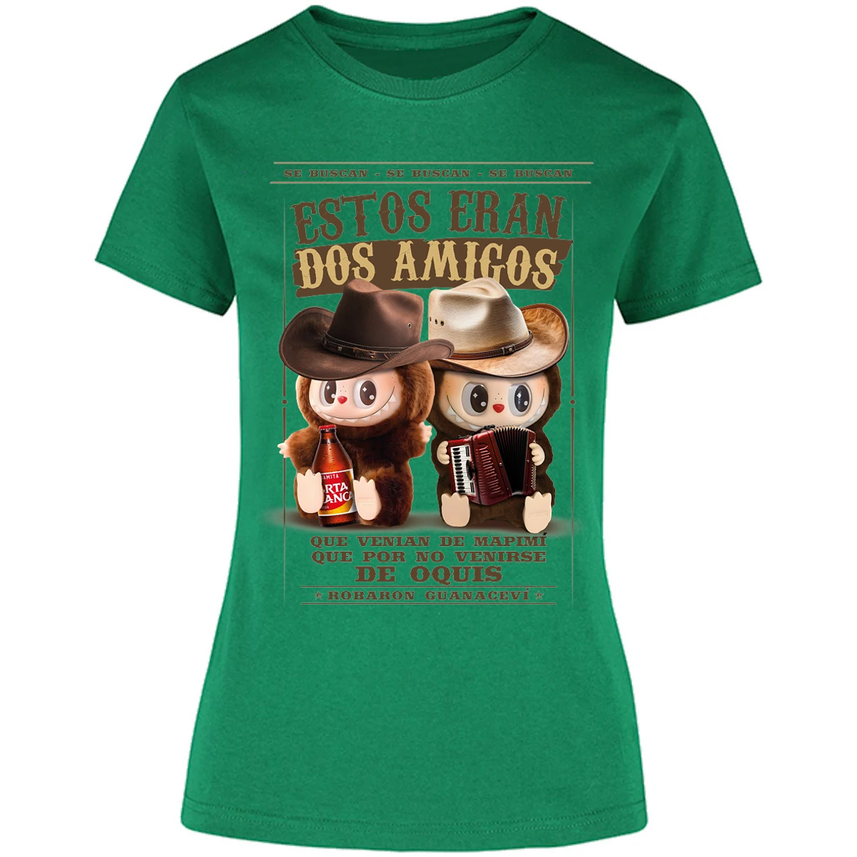 Blusa Labubu Labubus Norteos 2 Amigos Blusa para Mujer 2