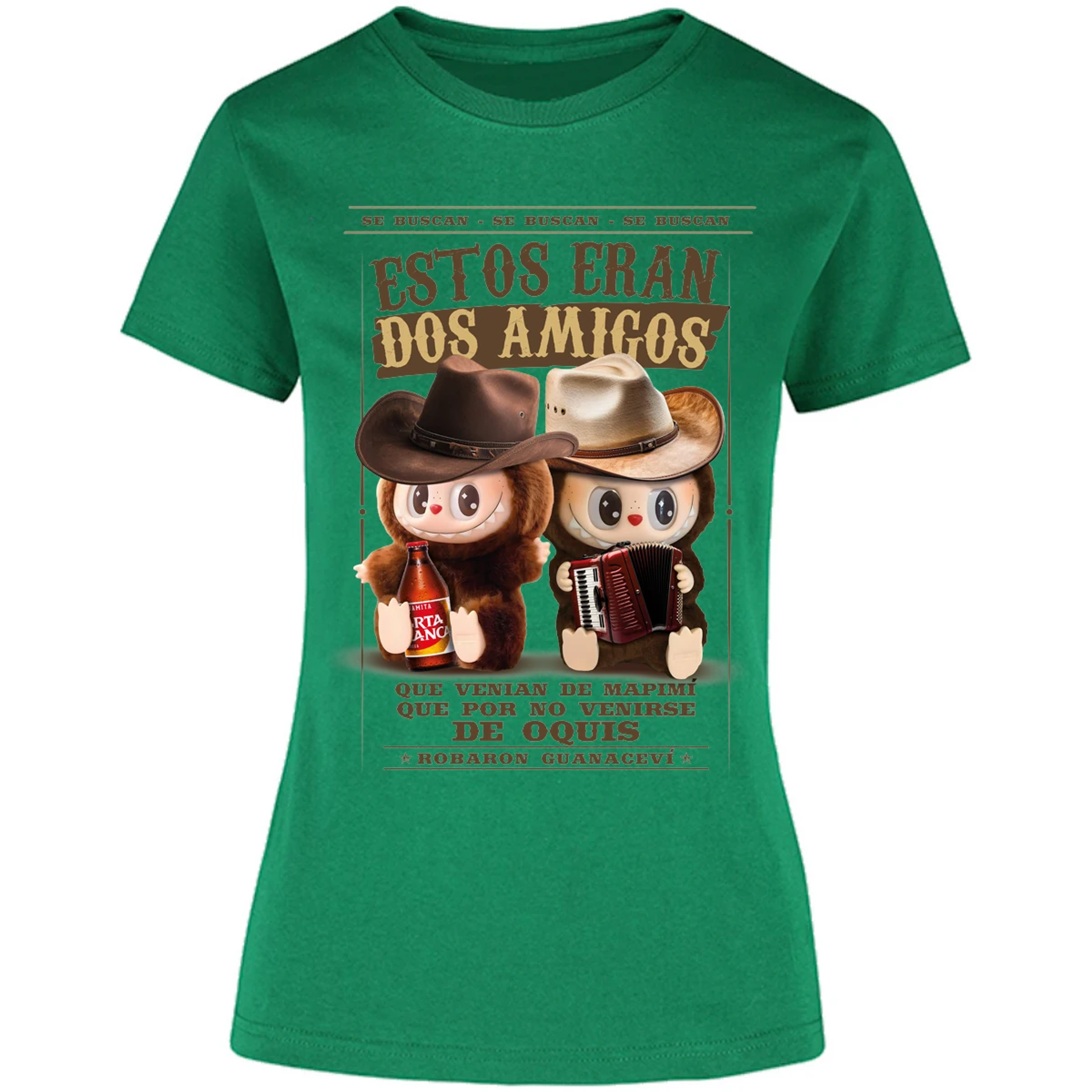 Blusa Labubu Labubus Norteos 2 Amigos Blusa para Mujer 2
