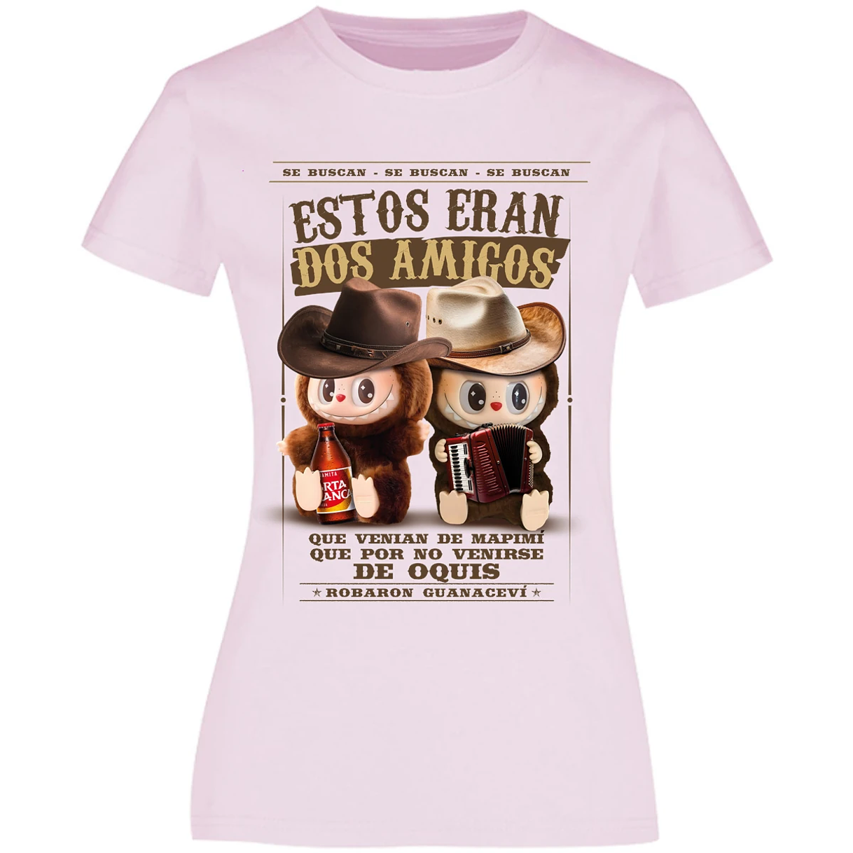Blusa Labubu Labubus Norteos 2 Amigos Blusa para Mujer 1