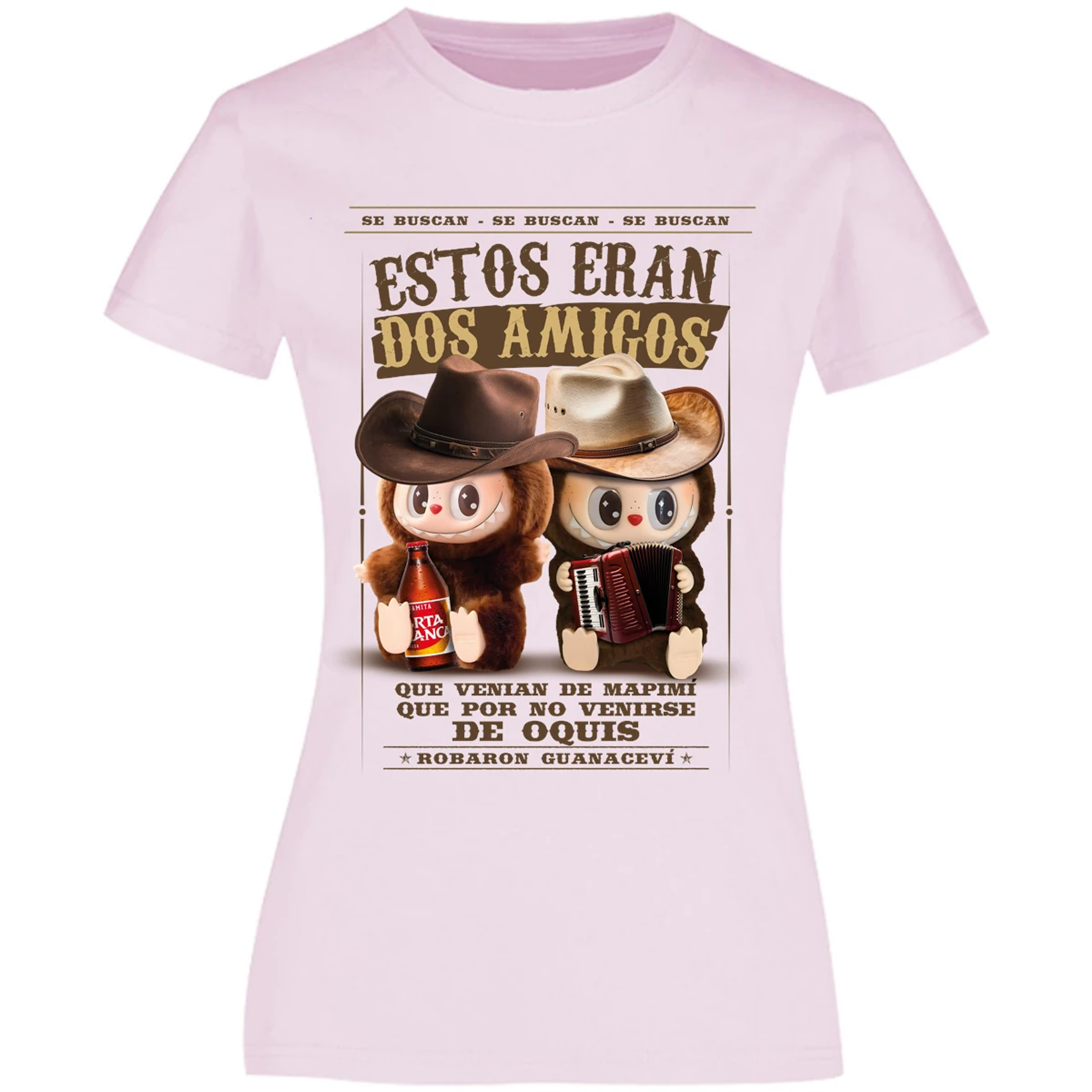 Blusa Labubu Labubus Norteos 2 Amigos Blusa para Mujer 1