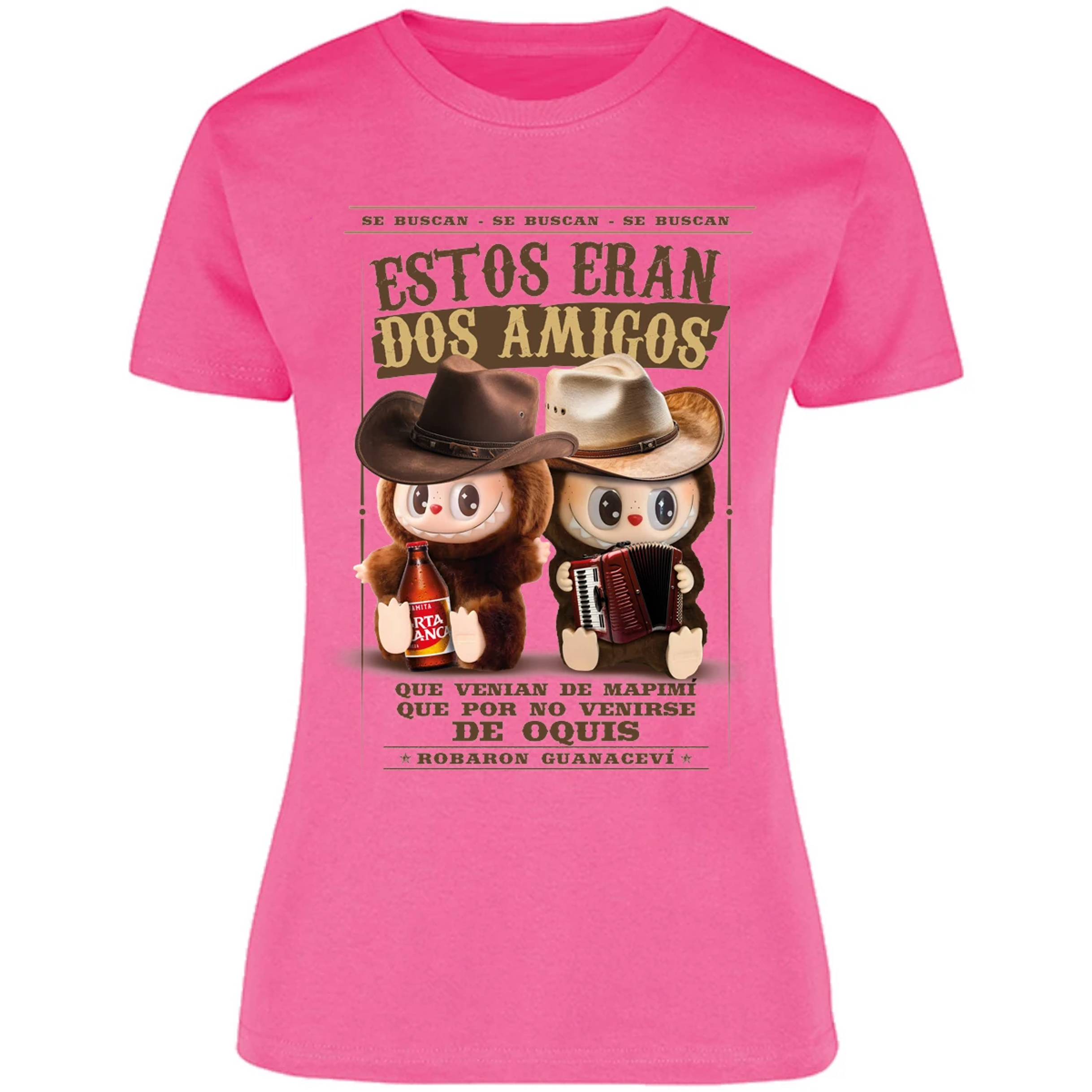 Blusa Labubu Labubus Norteos 2 Amigos Blusa para Mujer 8