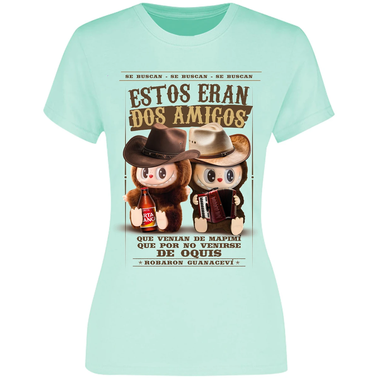Blusa Labubu Labubus Norteos 2 Amigos Blusa para Mujer 9