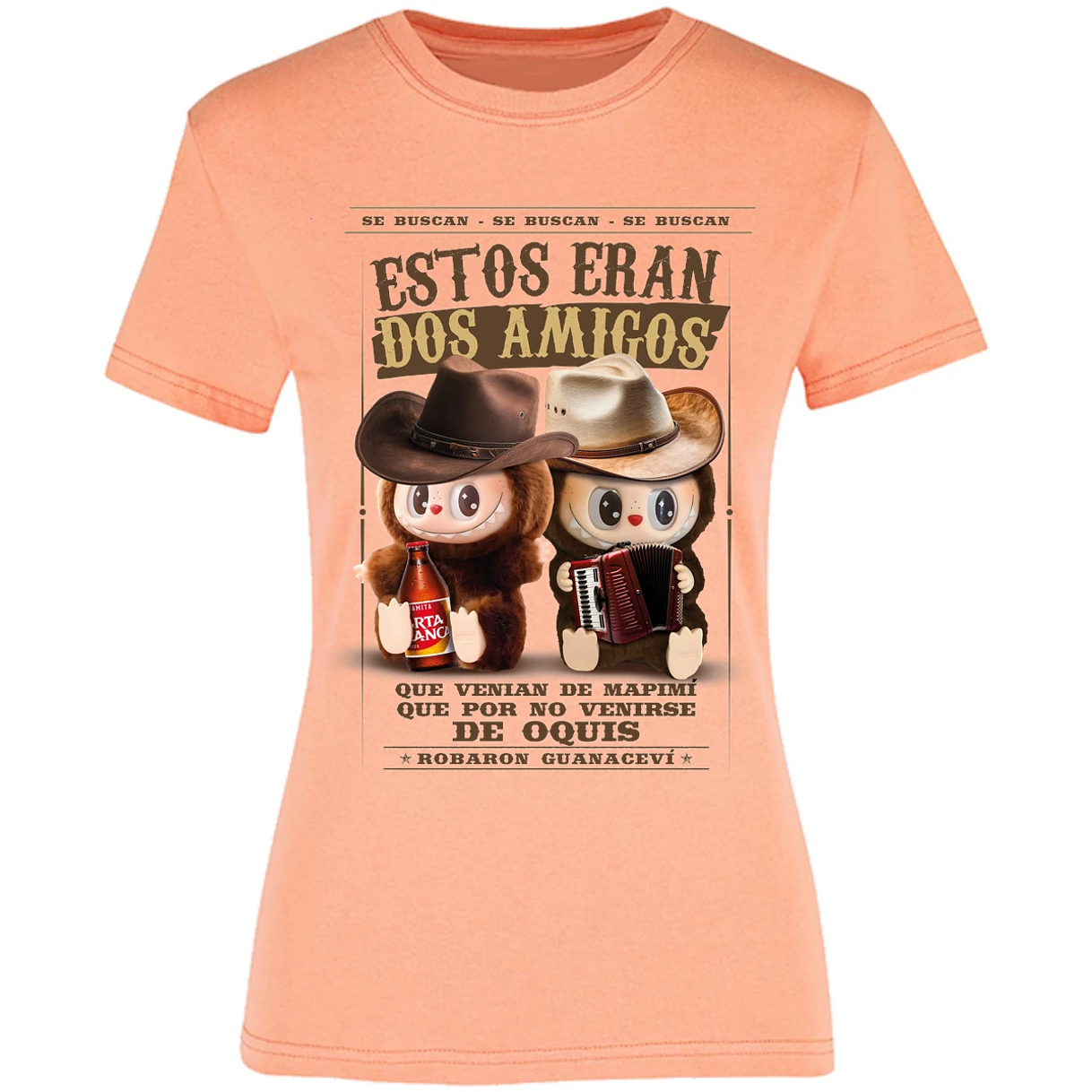 Blusa Labubu Labubus Norteos 2 Amigos Blusa para Mujer 11