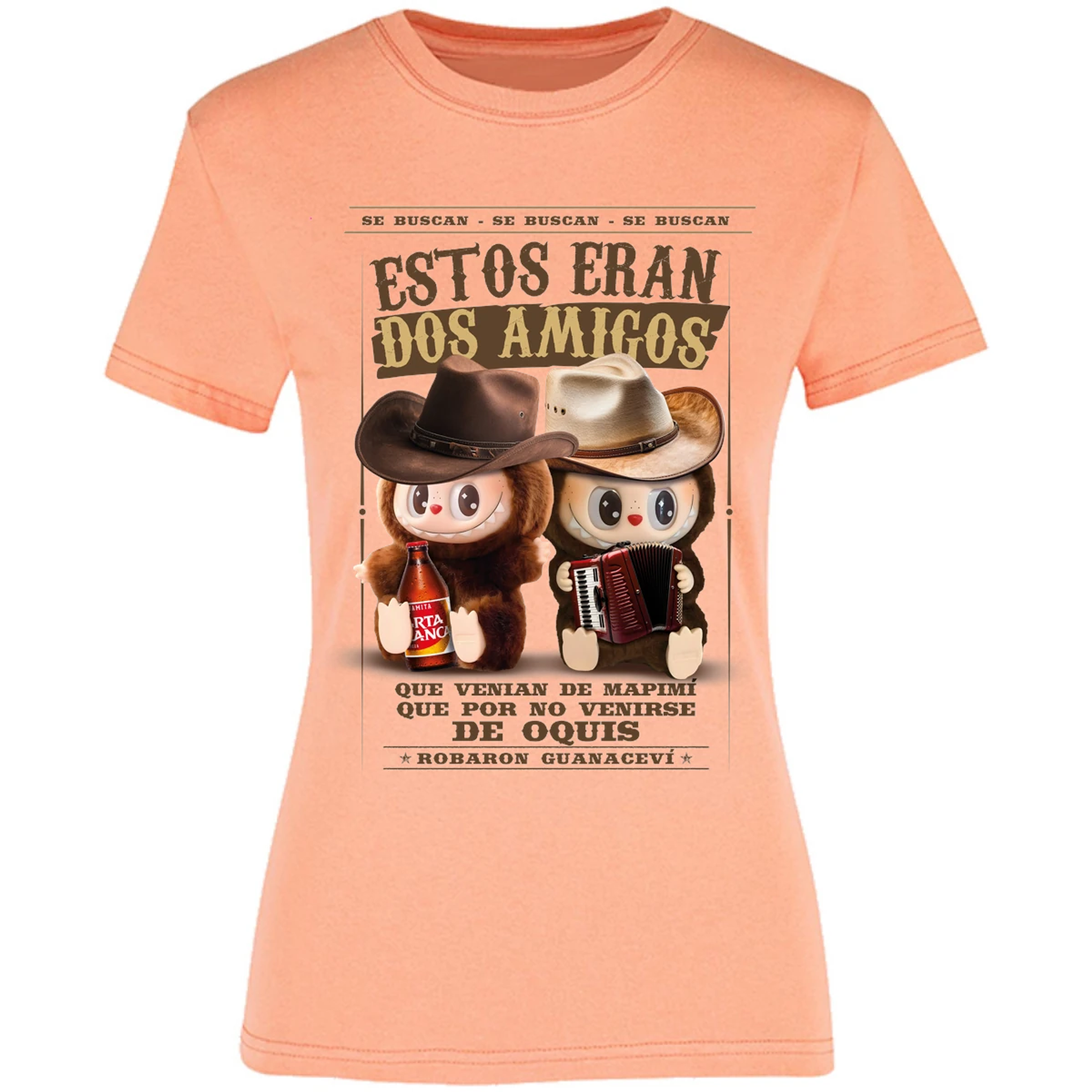 Blusa Labubu Labubus Norteos 2 Amigos Blusa para Mujer 11