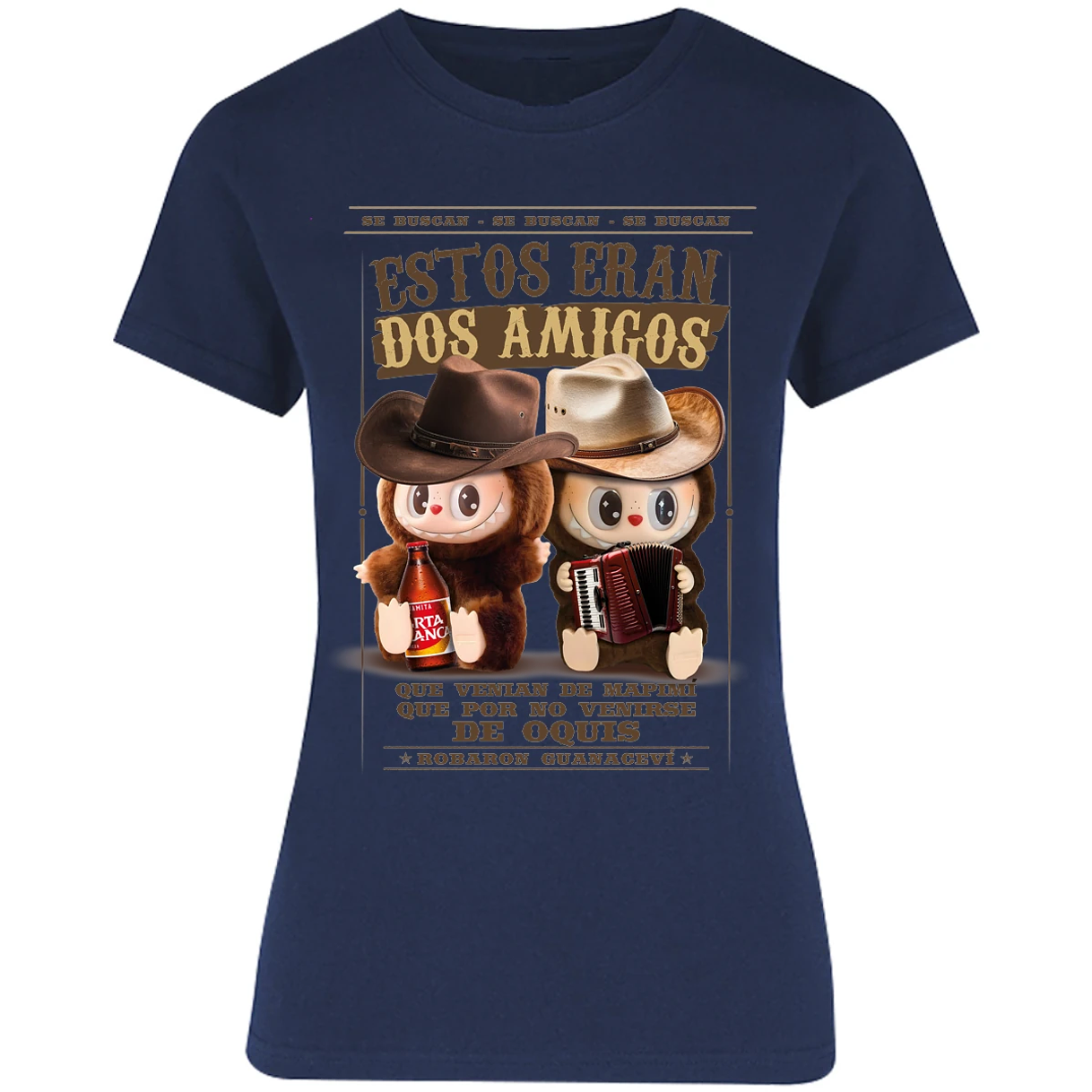 Blusa Labubu Labubus Norteos 2 Amigos Blusa para Mujer 12