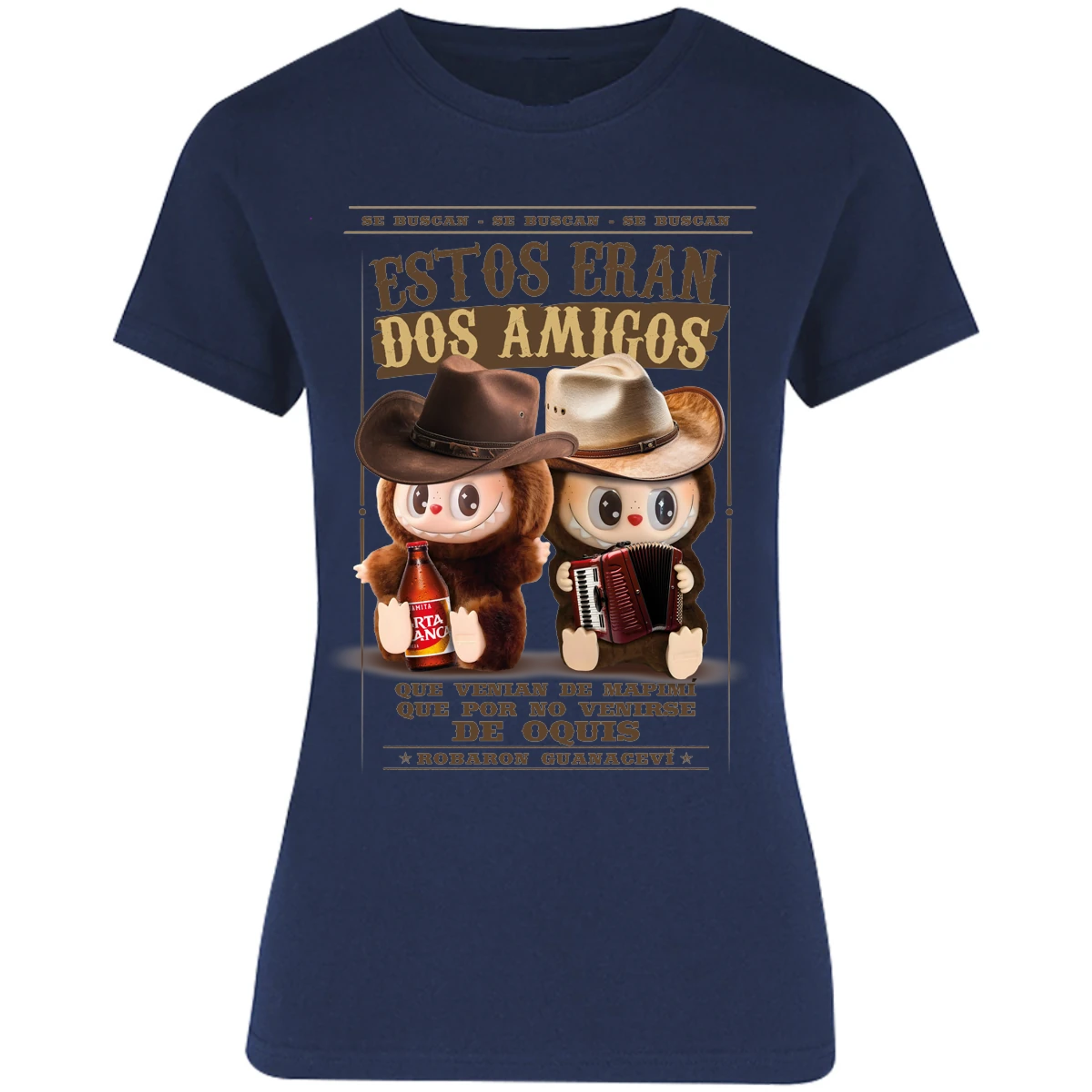 Blusa Labubu Labubus Norteos 2 Amigos Blusa para Mujer 12