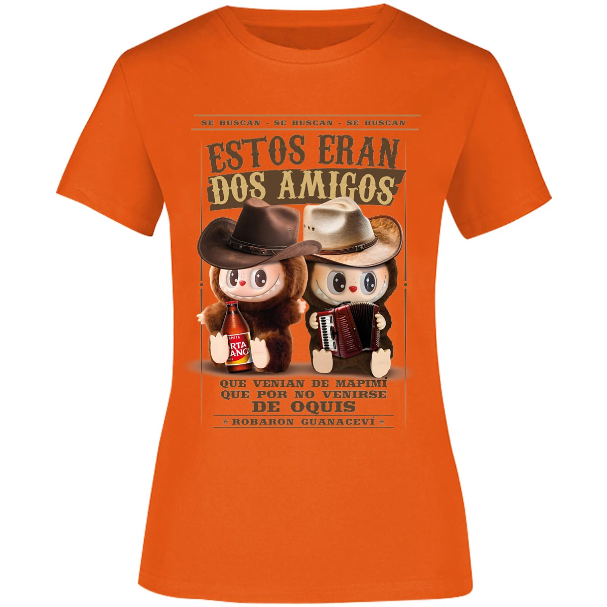 Blusa Labubu Labubus Norteos 2 Amigos Blusa para Mujer 16