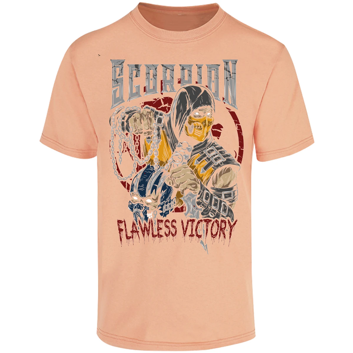 Playera Mortal Kombat Scorpion Mortal Kombat para Adulto 13