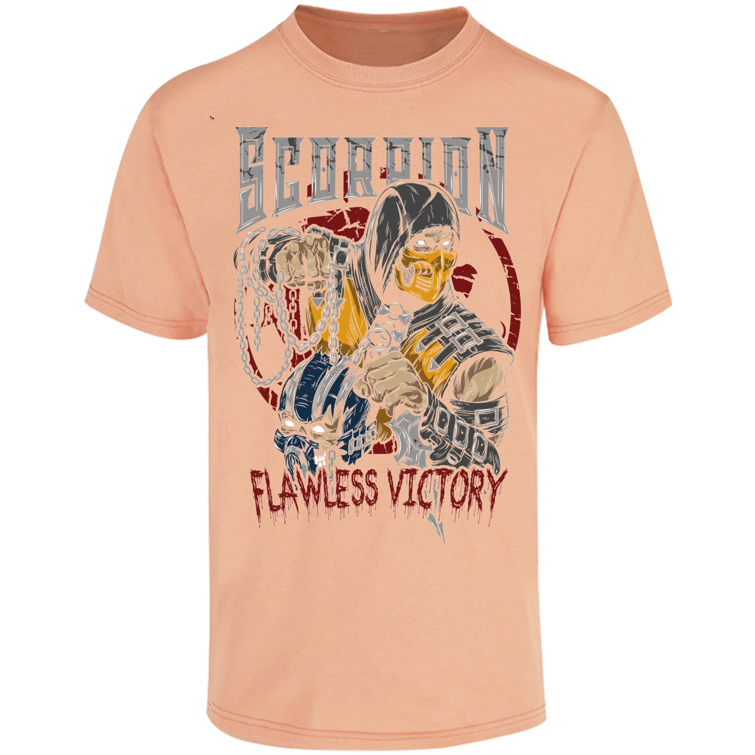 Playera Mortal Kombat Scorpion Mortal Kombat para Adulto 13