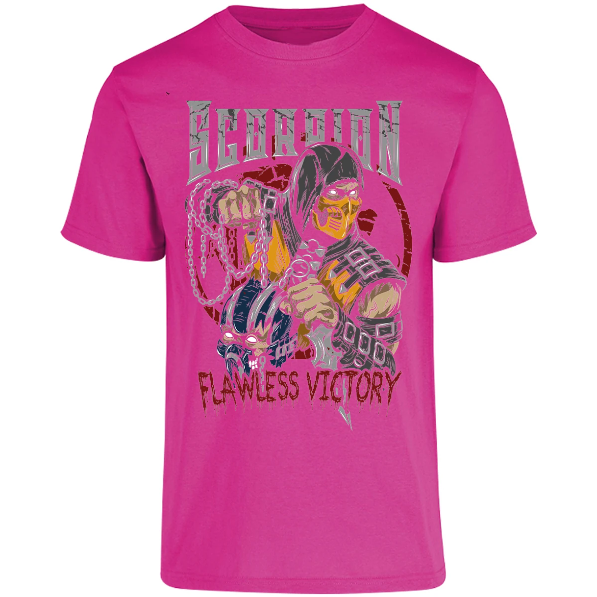 Playera Mortal Kombat Scorpion Mortal Kombat para Adulto 1