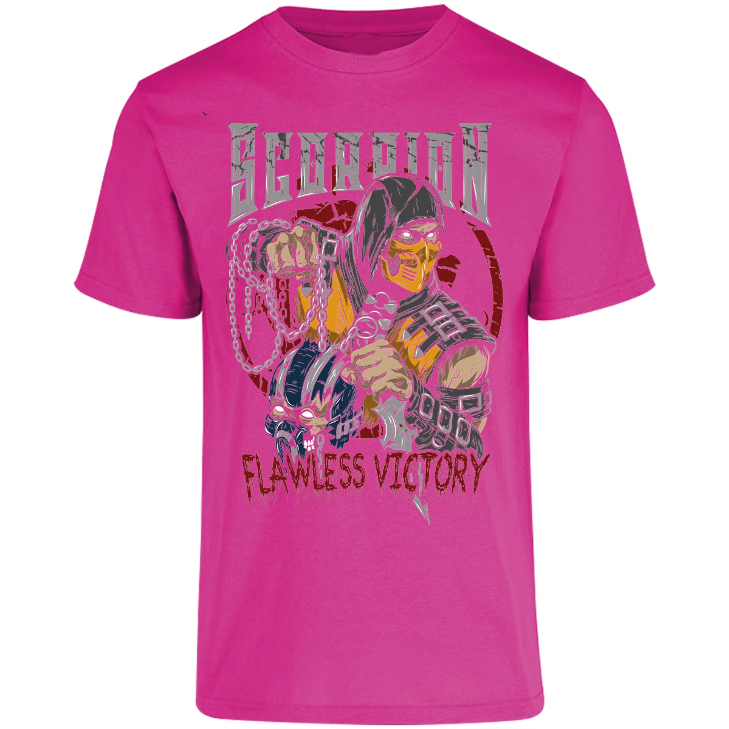 Playera Mortal Kombat Scorpion Mortal Kombat para Adulto 1