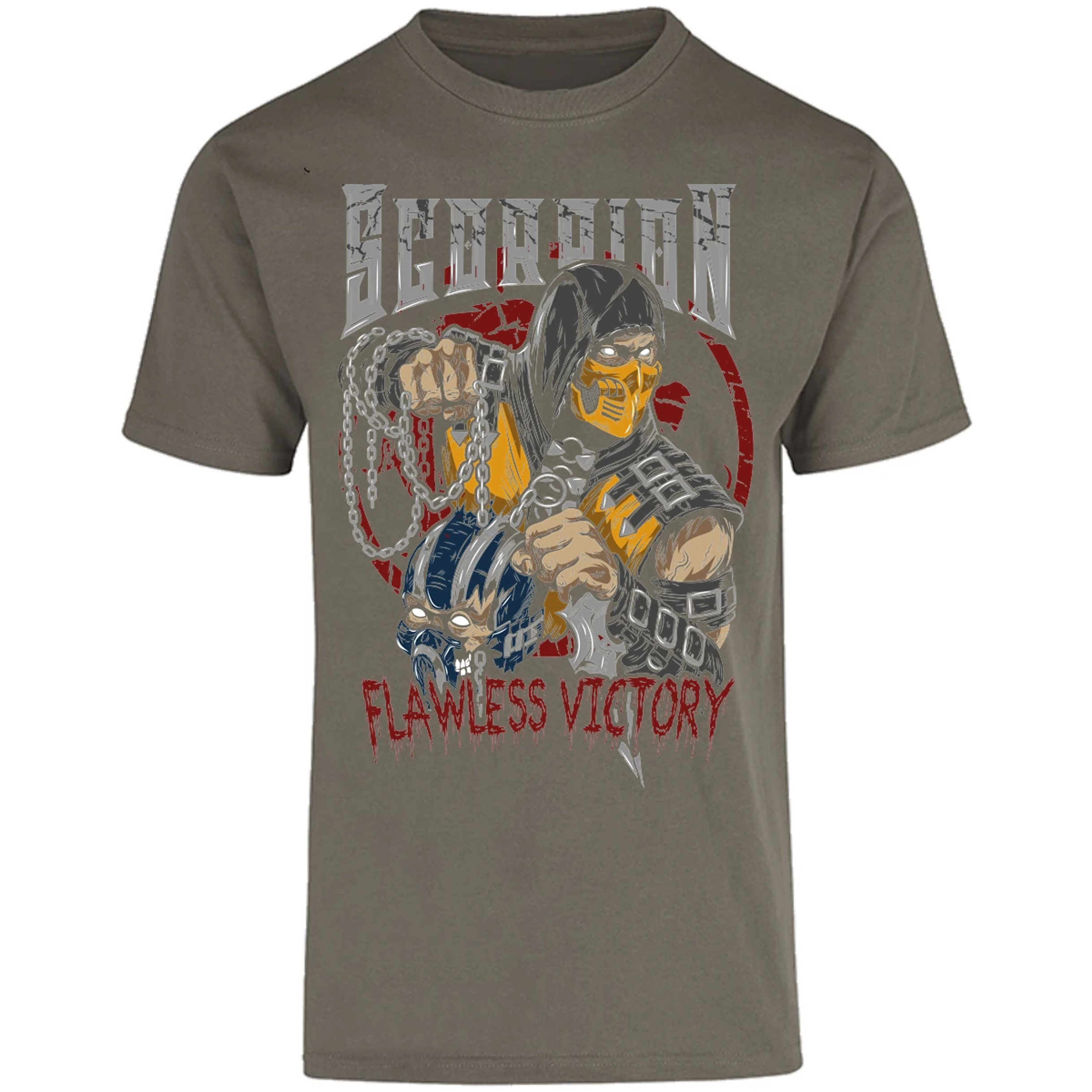 Playera Mortal Kombat Scorpion Mortal Kombat para Adulto 2