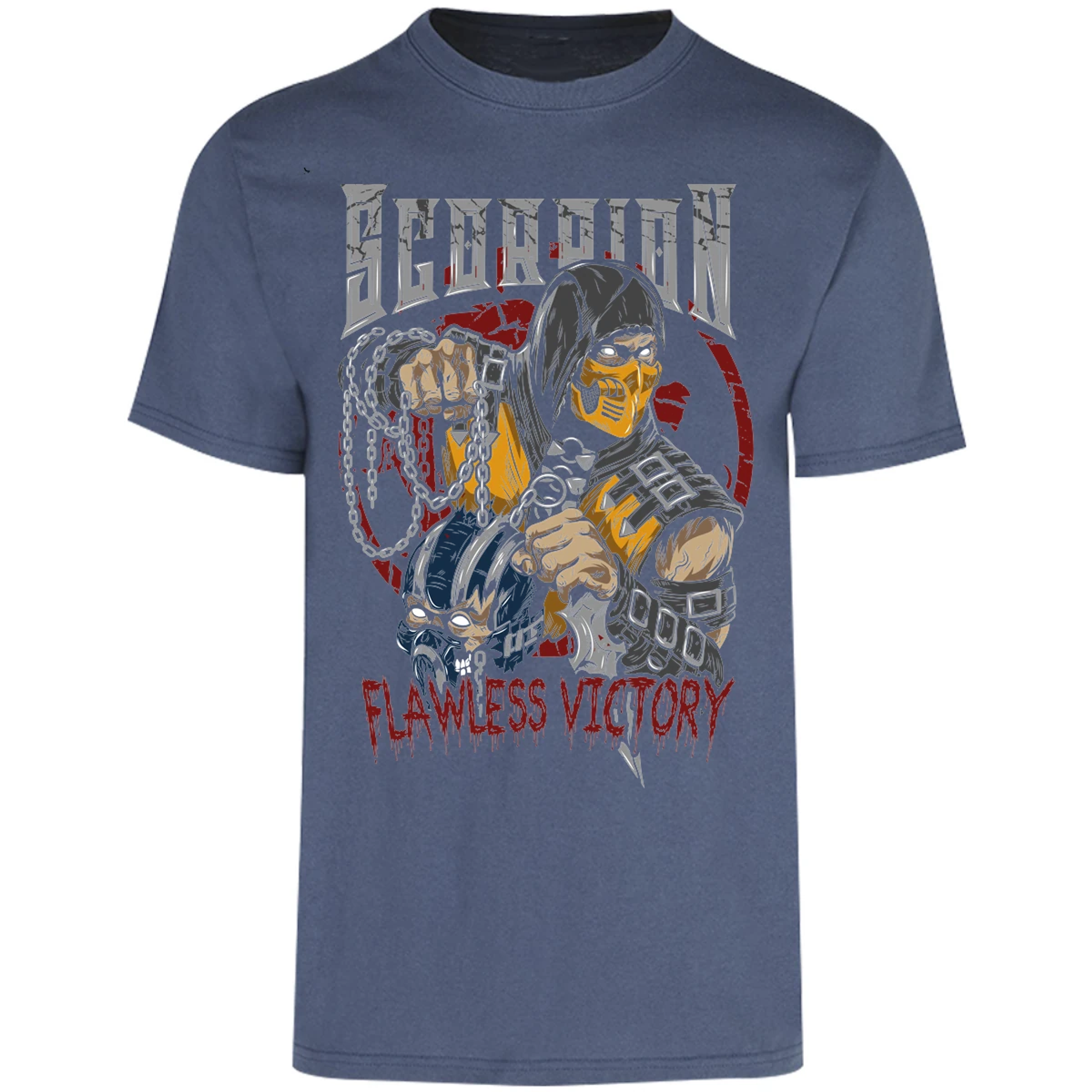 Playera Mortal Kombat Scorpion Mortal Kombat para Adulto 5