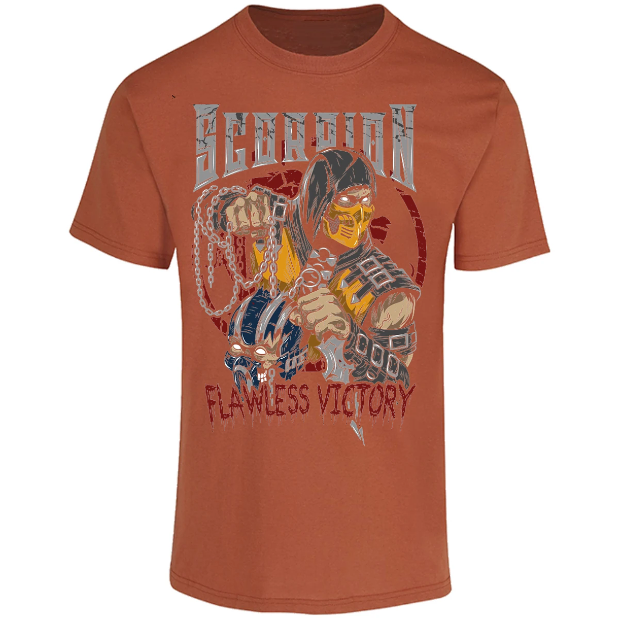 Playera Mortal Kombat Scorpion Mortal Kombat para Adulto 6