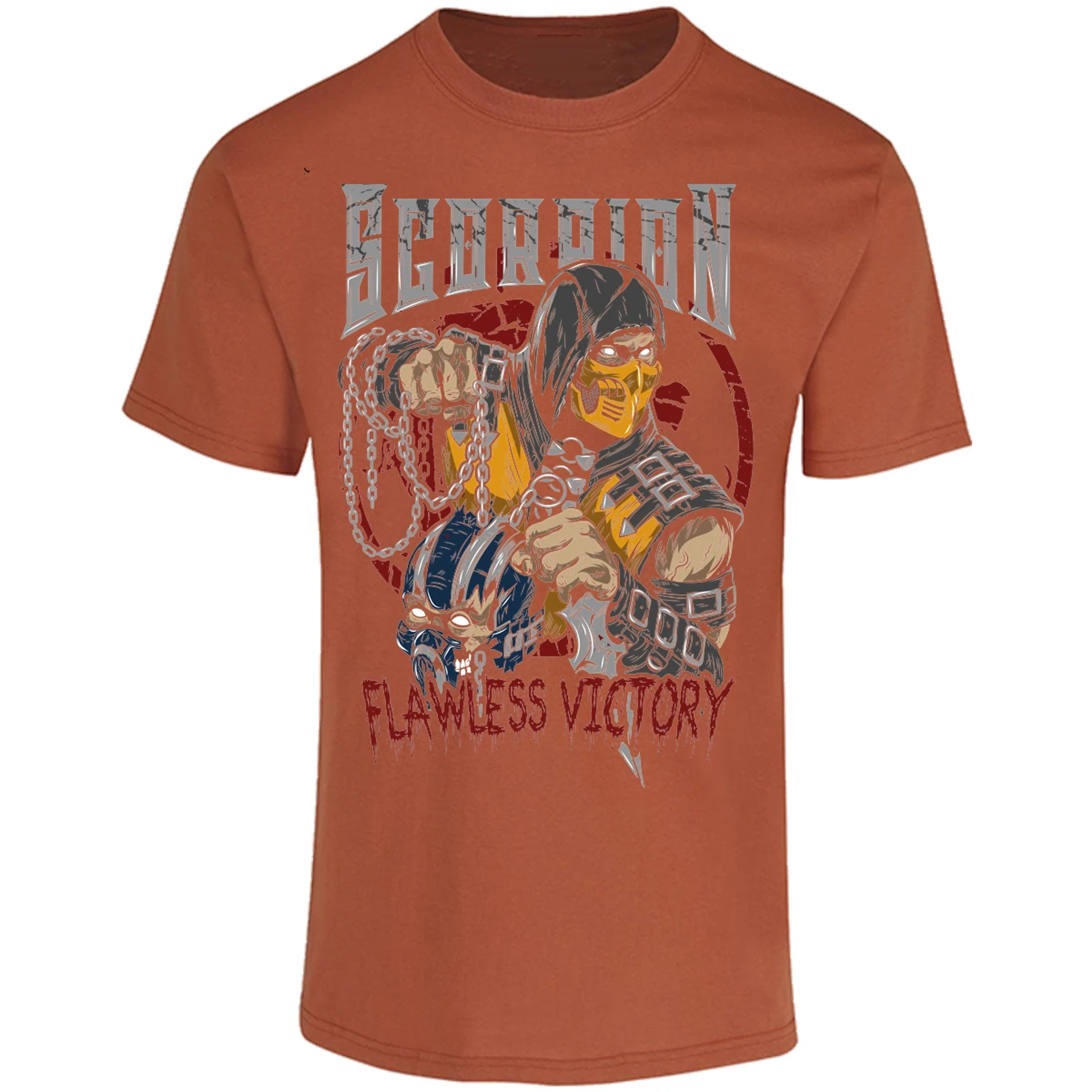 Playera Mortal Kombat Scorpion Mortal Kombat para Adulto 6