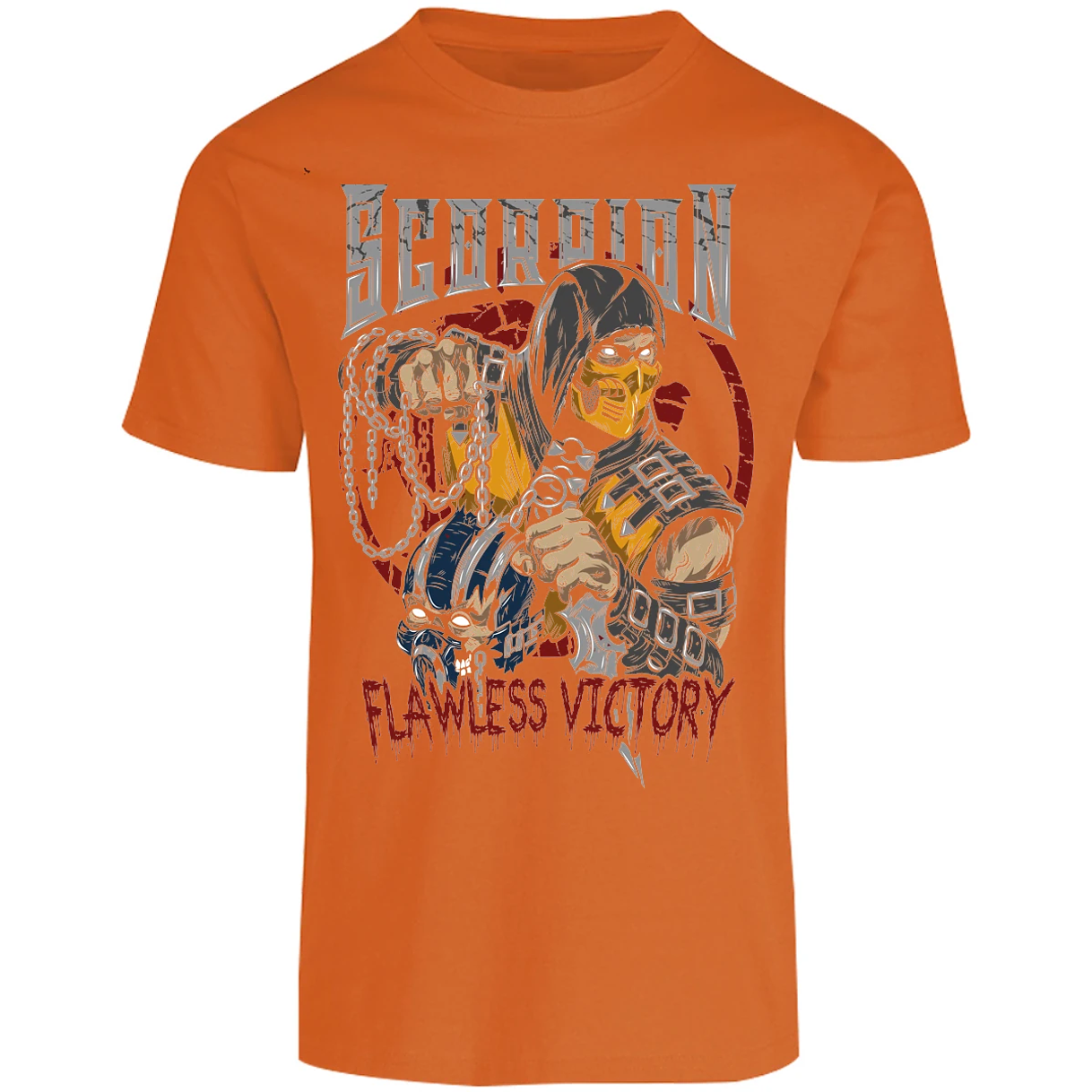 Playera Mortal Kombat Scorpion Mortal Kombat para Adulto 8