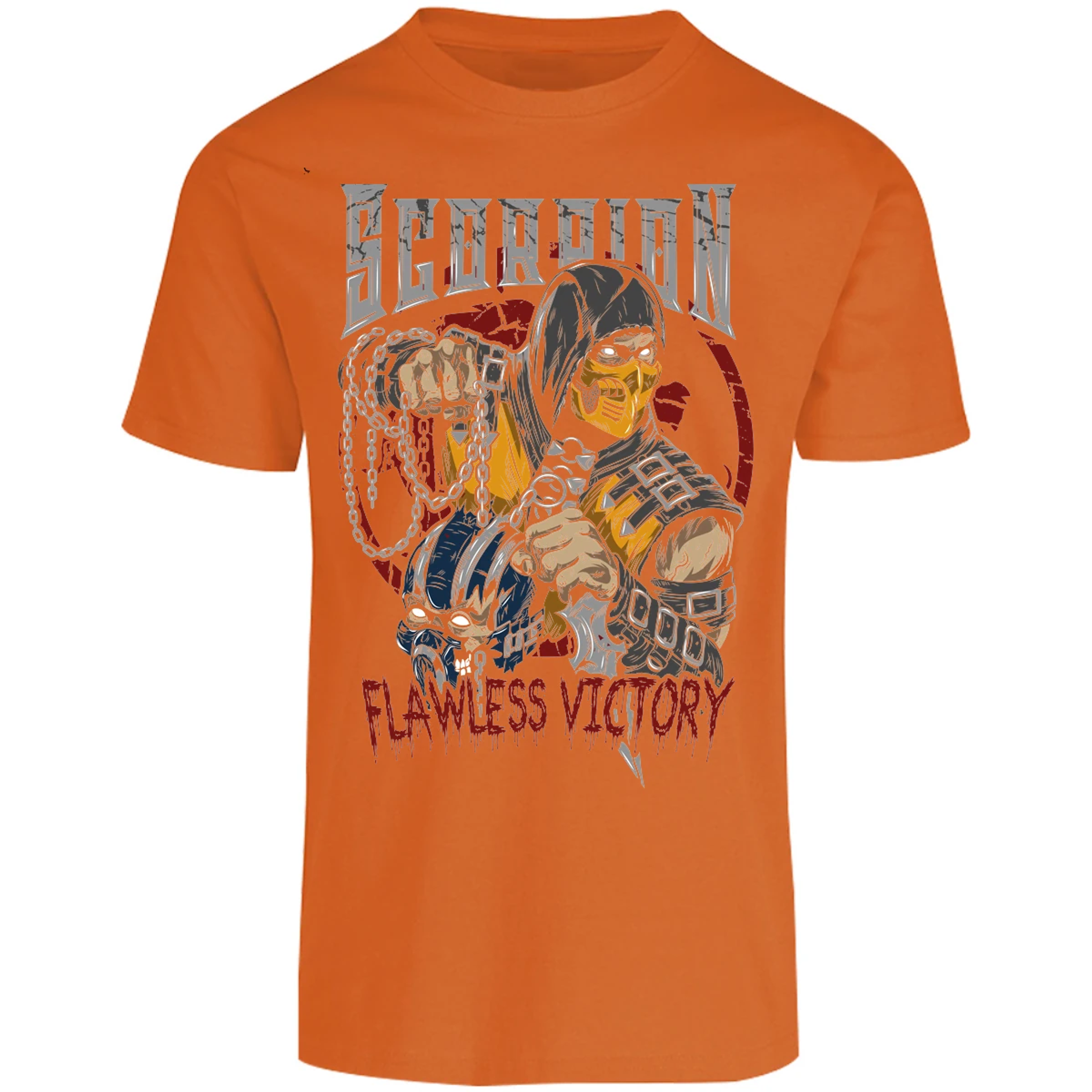 Playera Mortal Kombat Scorpion Mortal Kombat para Adulto 8