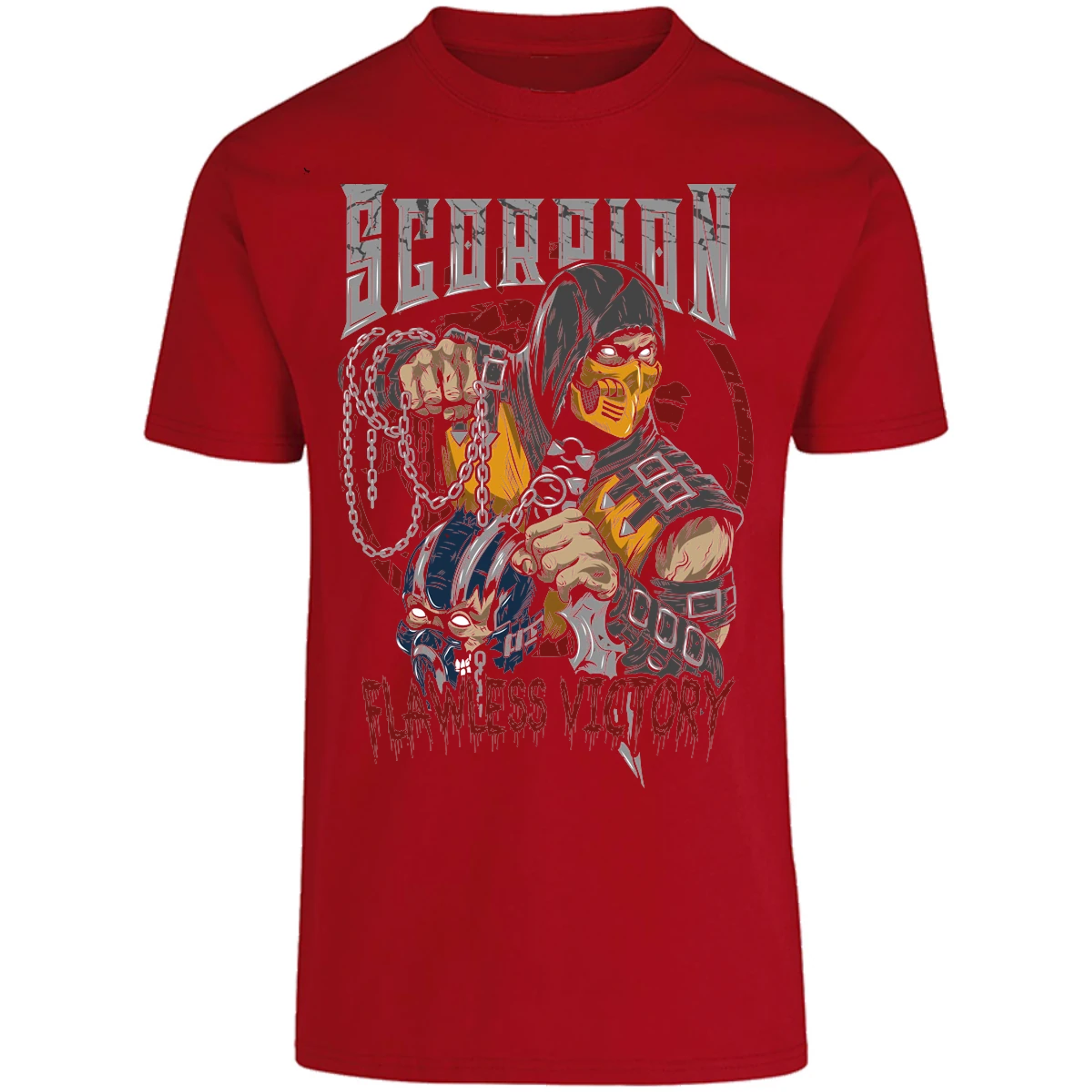 Playera Mortal Kombat Scorpion Mortal Kombat para Adulto 9