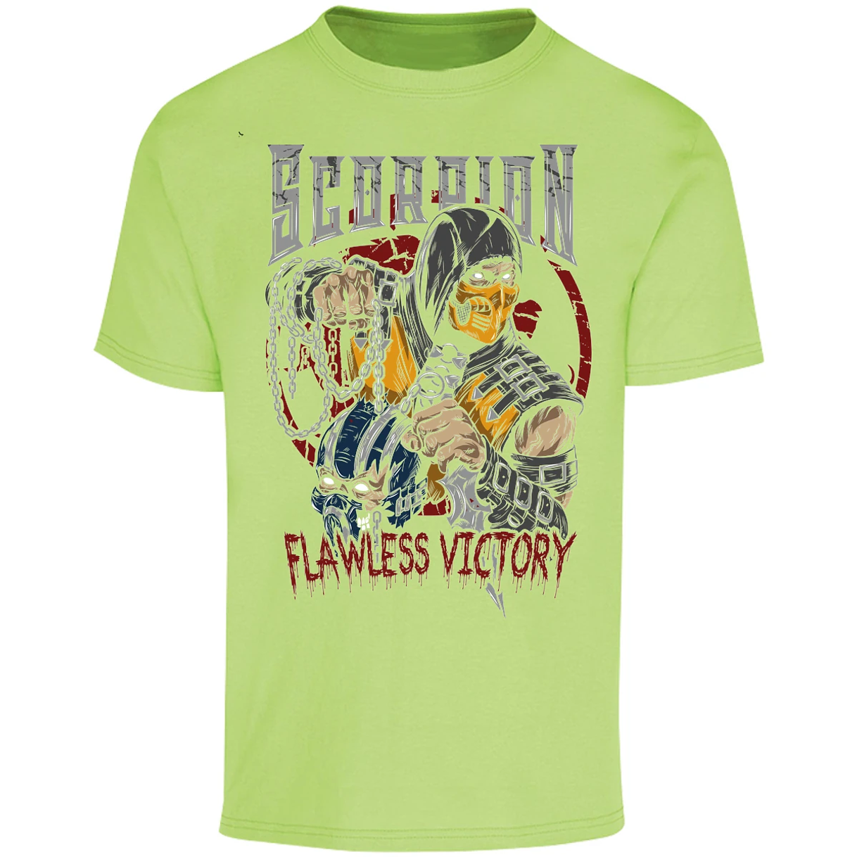 Playera Mortal Kombat Scorpion Mortal Kombat para Adulto 17