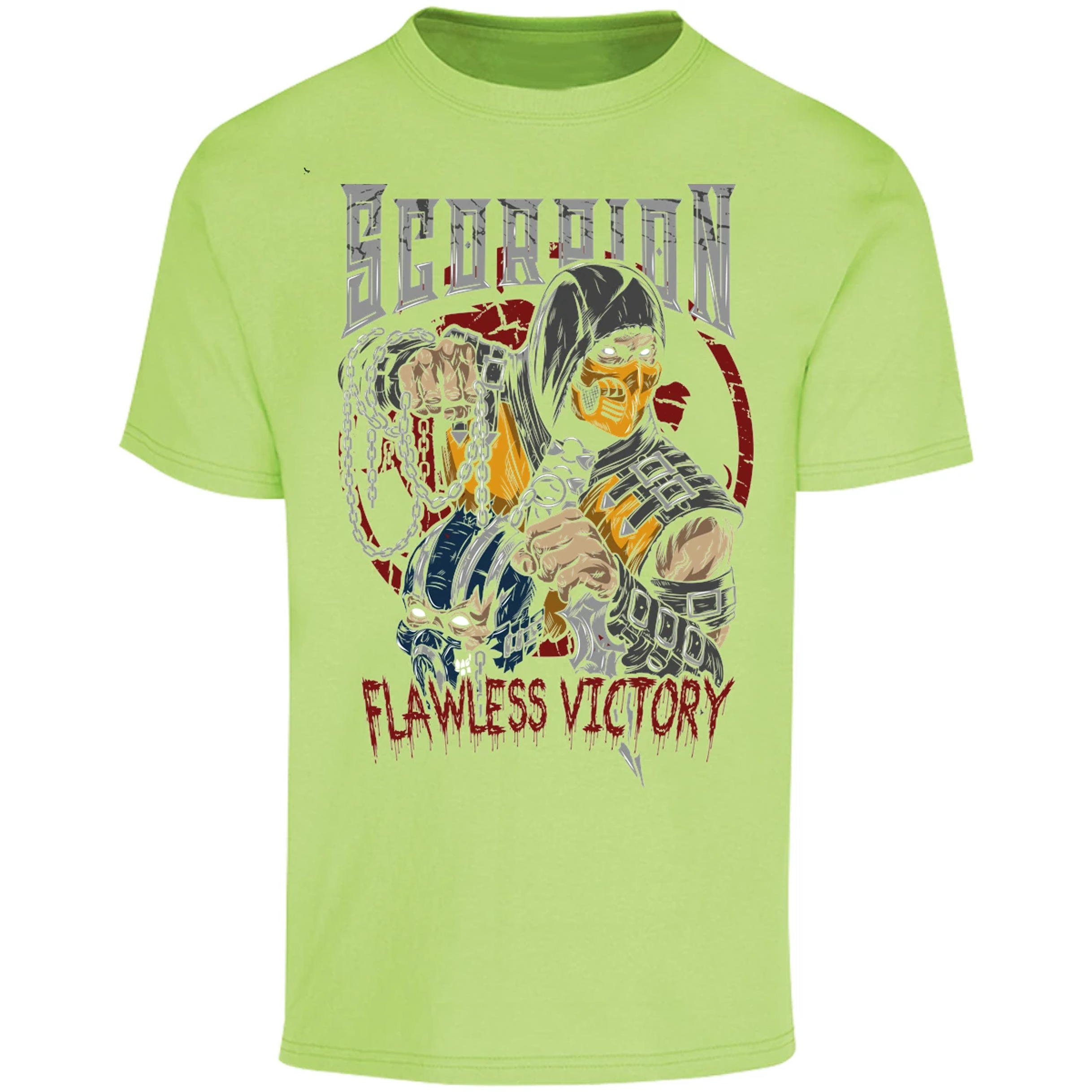 Playera Mortal Kombat Scorpion Mortal Kombat para Adulto 17