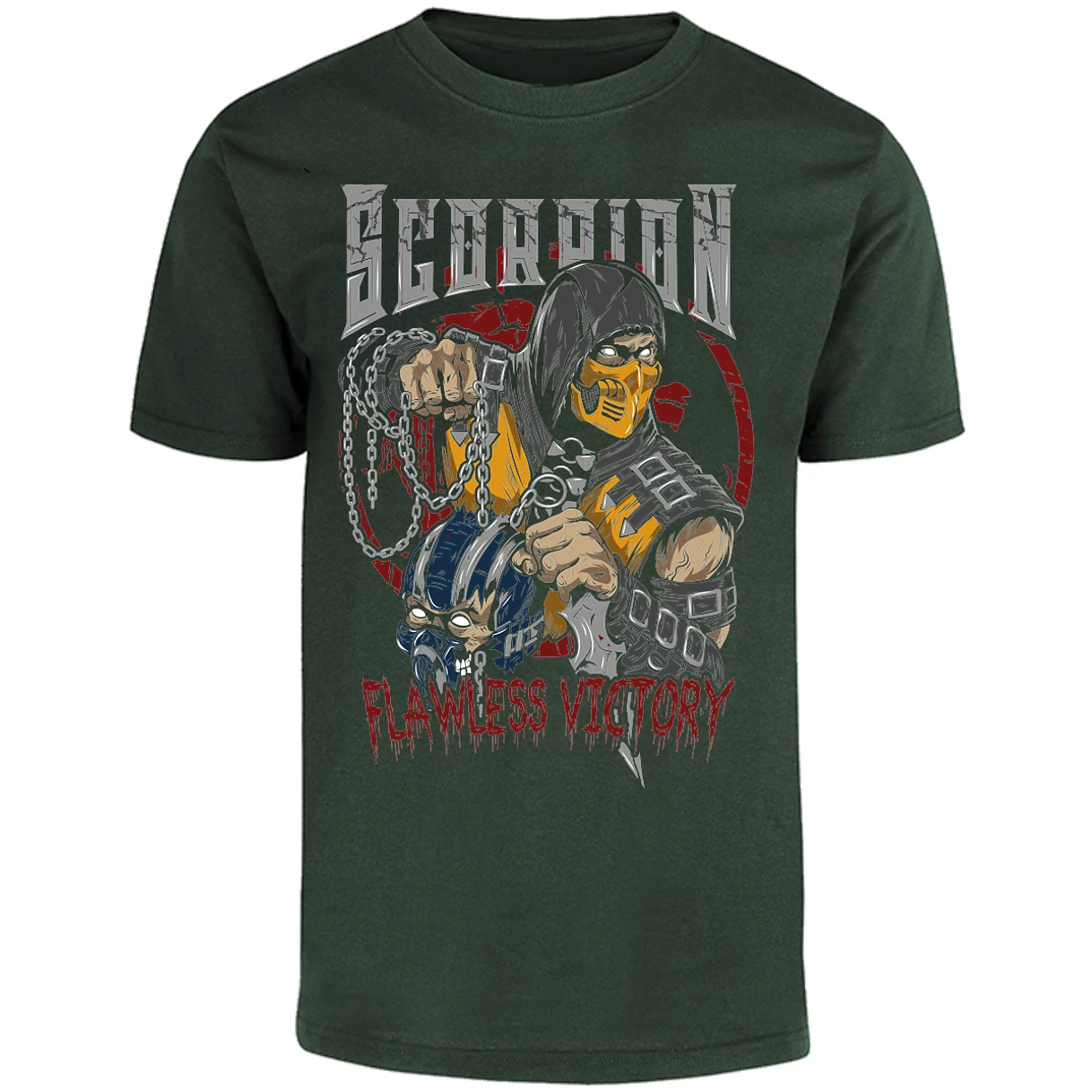 Playera Mortal Kombat Scorpion Mortal Kombat para Adulto 22