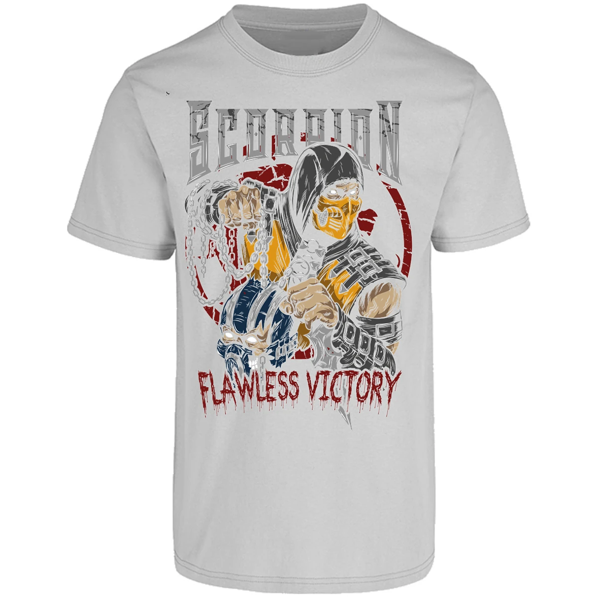 Playera Mortal Kombat Scorpion Mortal Kombat para Adulto 23