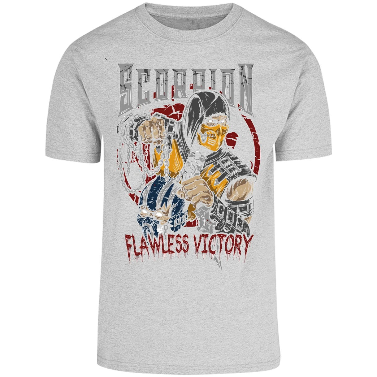 Playera Mortal Kombat Scorpion Mortal Kombat para Adulto 25