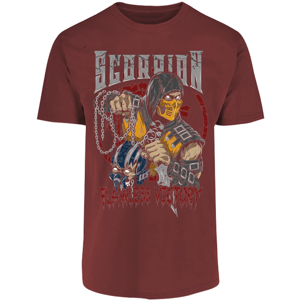 Playera Mortal Kombat Scorpion Mortal Kombat para Adulto 28