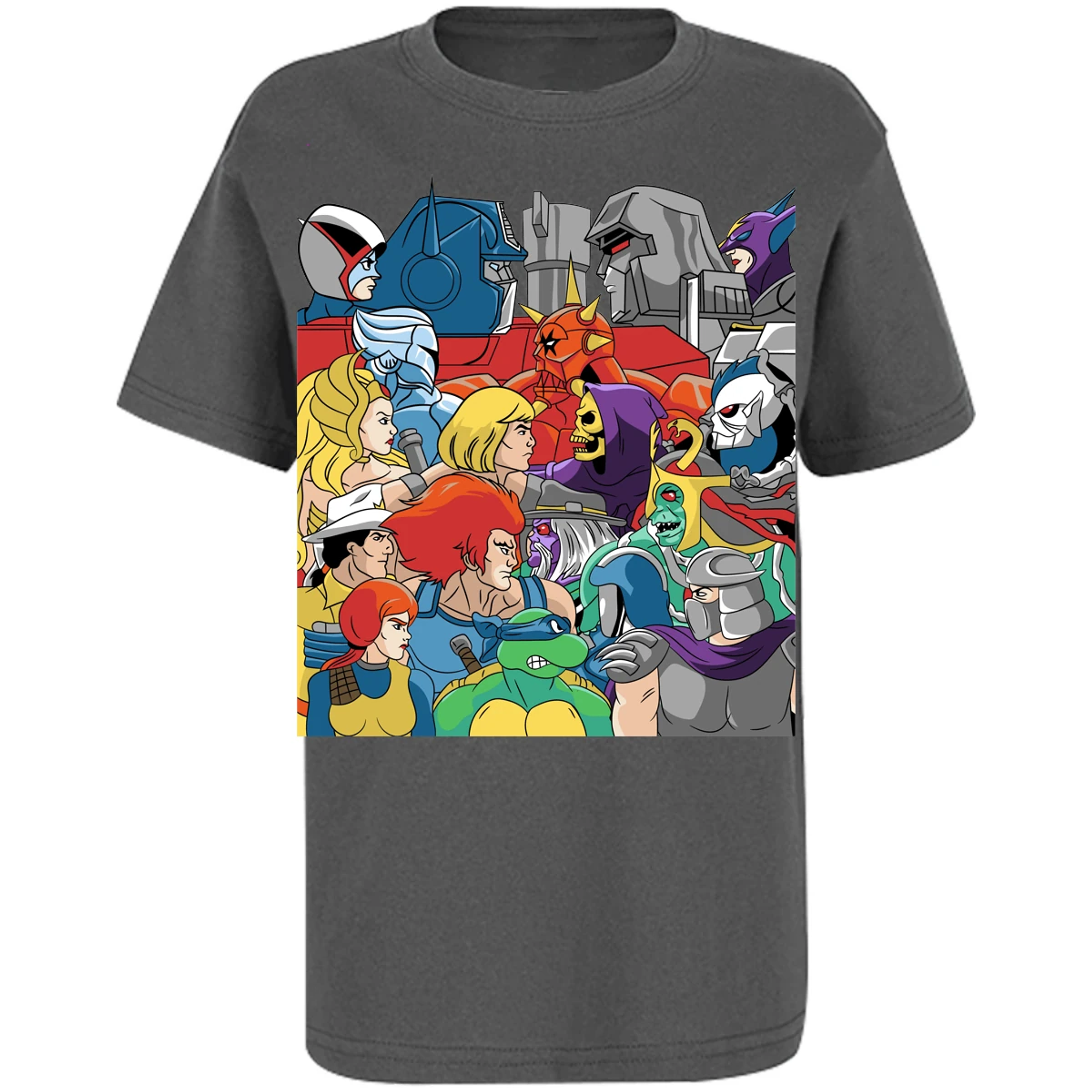 Playera Masters Of The Universe Heroes Y Villanos Retro para Niño 13