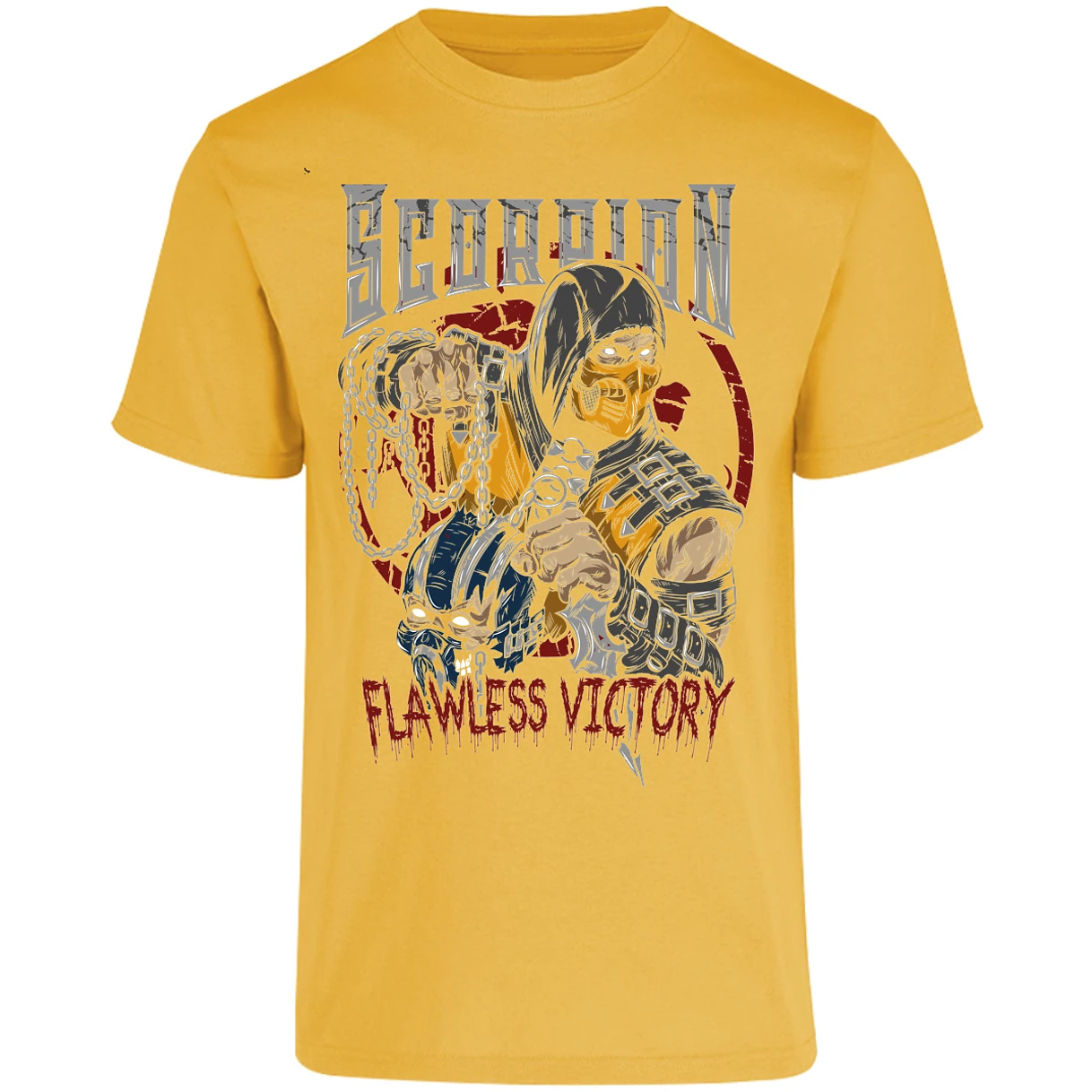 Playera Mortal Kombat Scorpion Mortal Kombat para Adulto 30