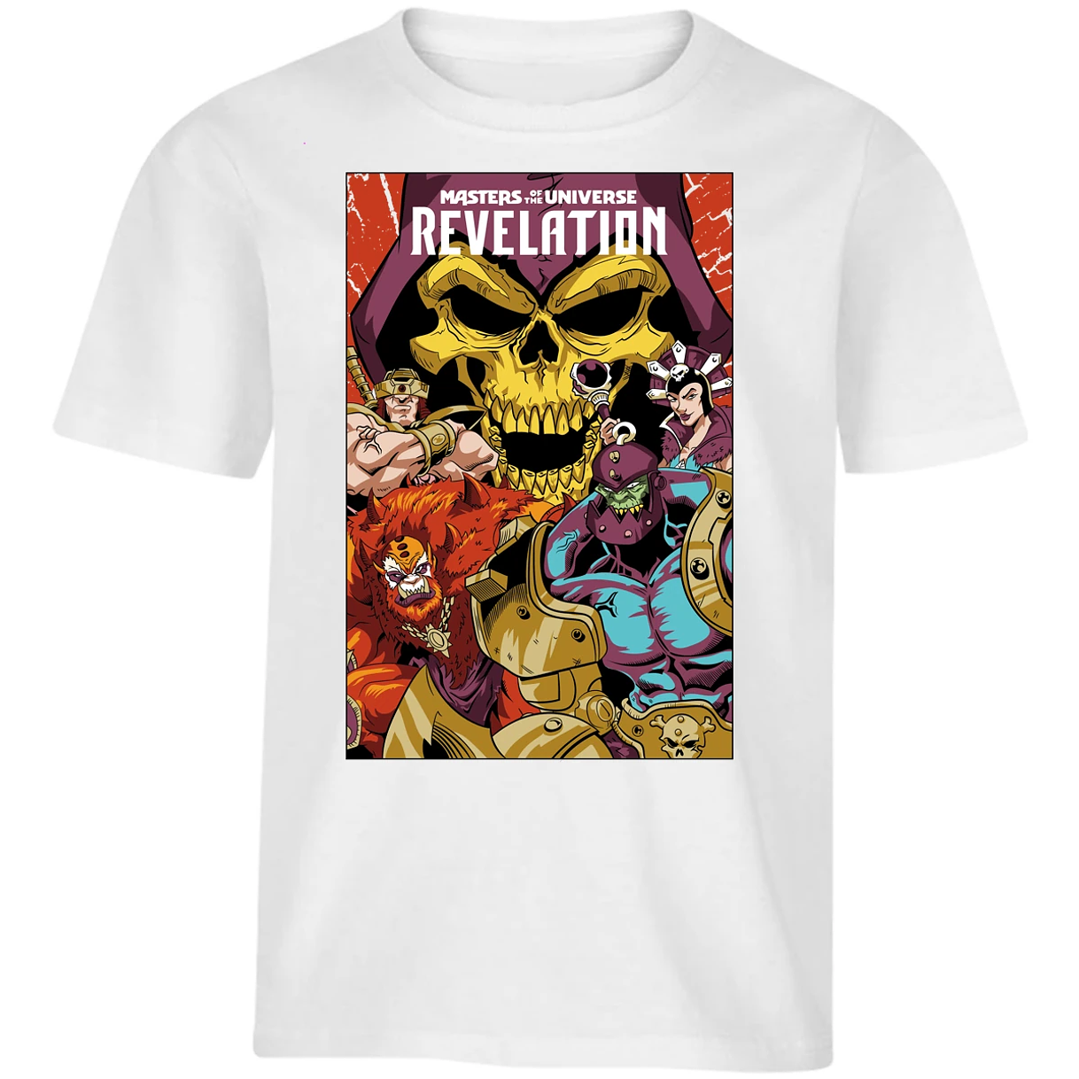 Playera Masters Of The Universe Masters Of The Universe Revelations para Niño 14
