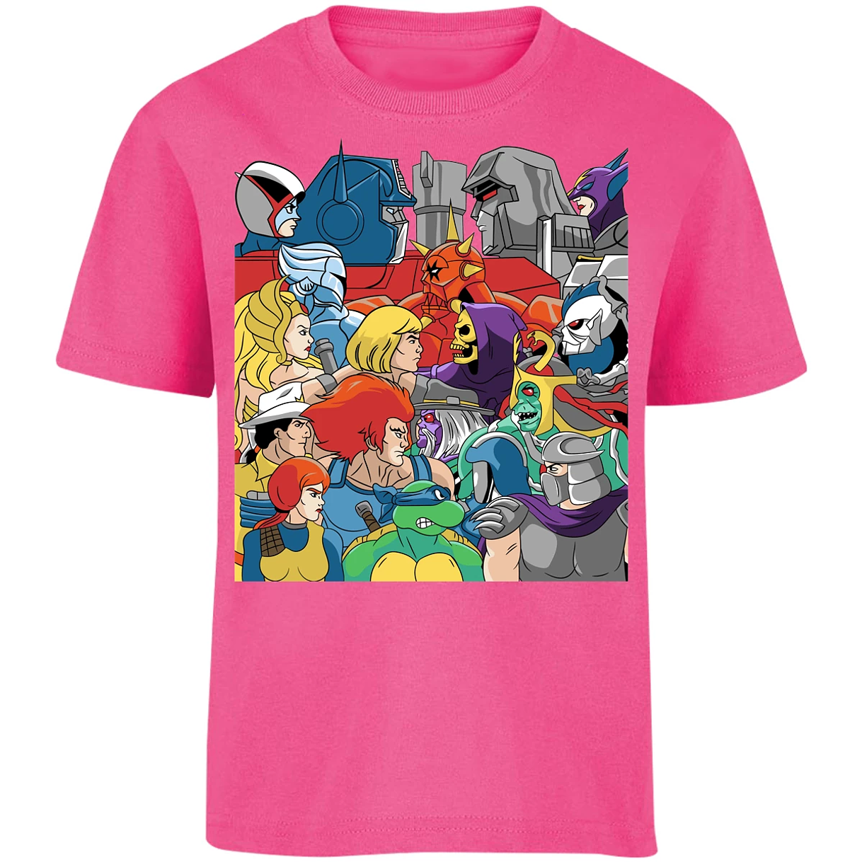 Playera Masters Of The Universe Heroes Y Villanos Retro para Niño 6