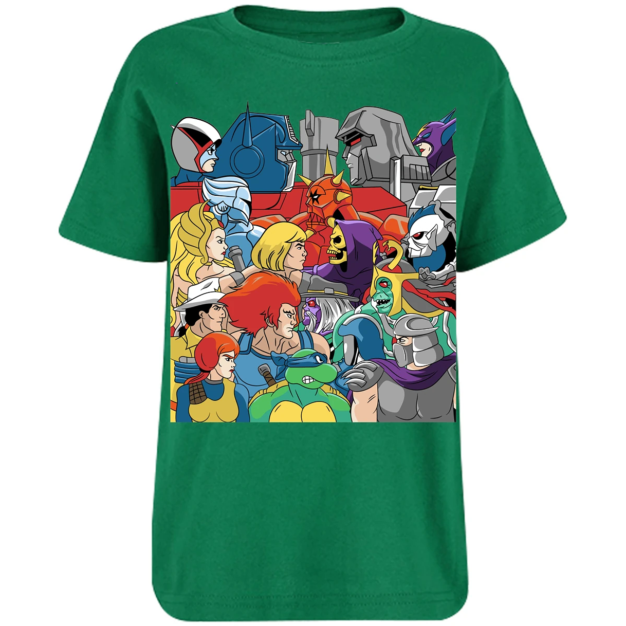 Playera Masters Of The Universe Heroes Y Villanos Retro para Niño 12